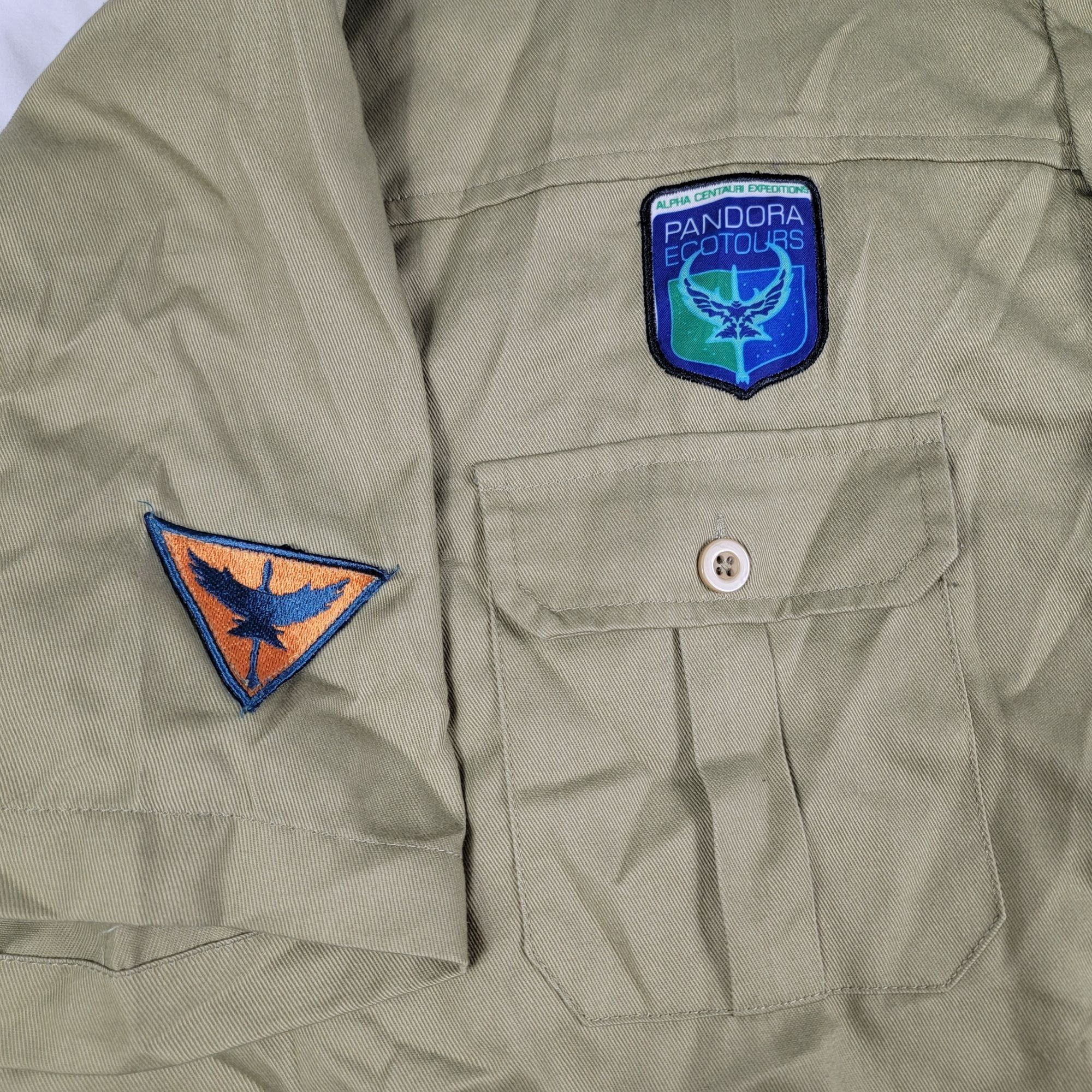 Disney Disney Parks Pandora Mens XXL Green Button Shirt The World O Size US XXL / EU 58 / 5 - 3 Thumbnail