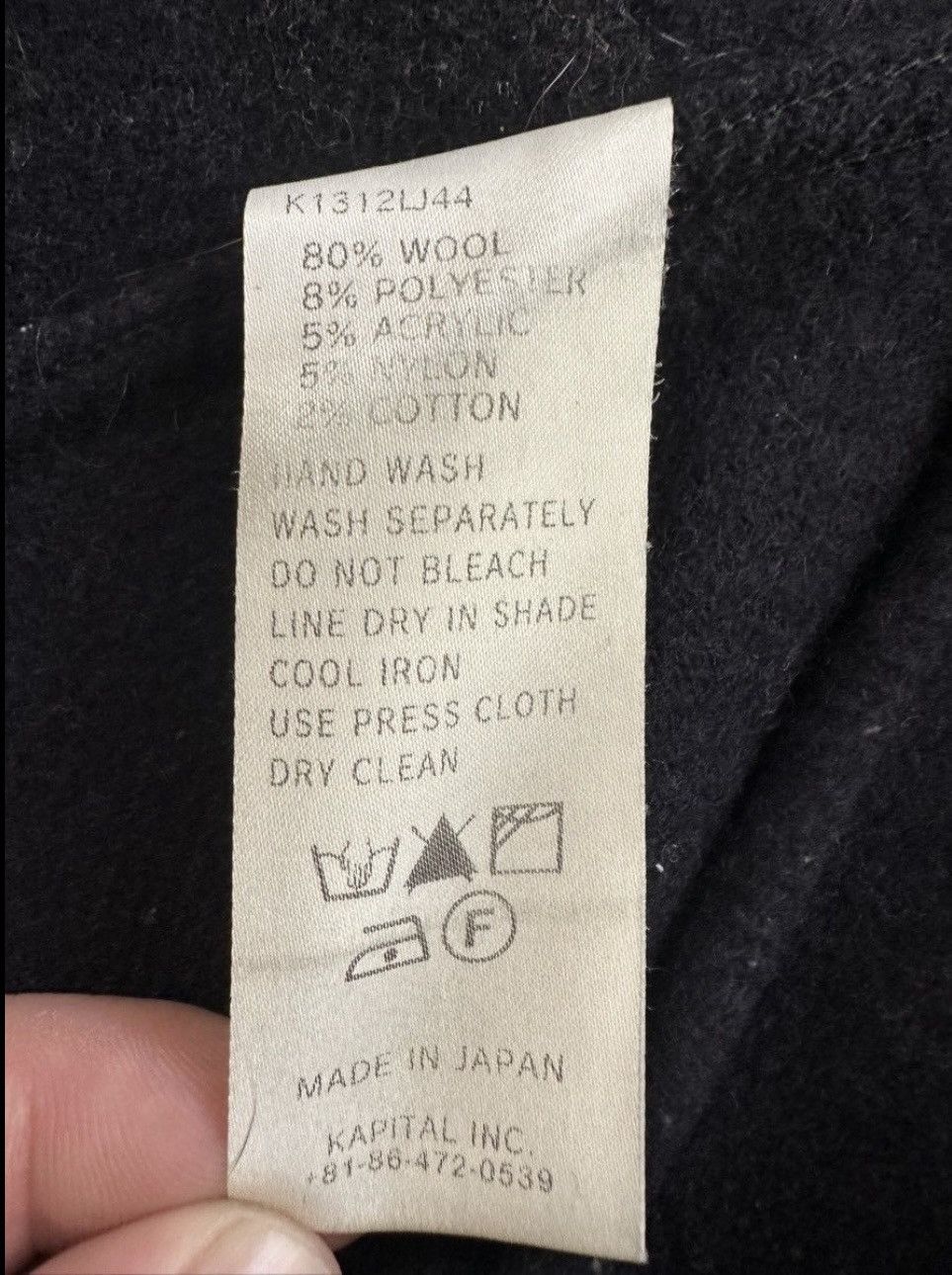 Kapital Kapital Django Peacoat -Wool Size US L / EU 52-54 / 3 - 9 Thumbnail