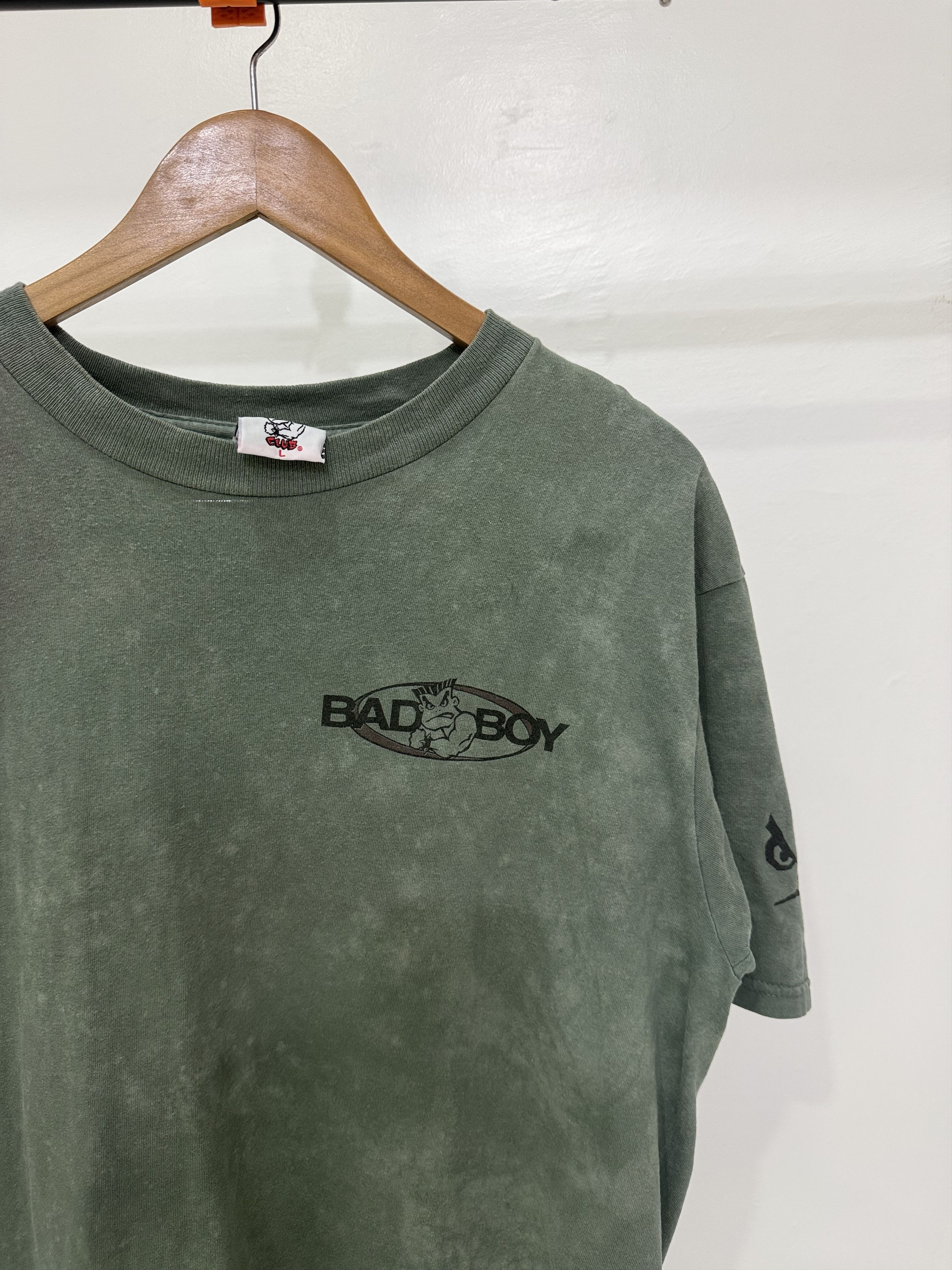 Vintage Bad Boy Club Vintage Thrashed Faded Shirt WWE Size US L / EU 52-54 / 3 - 4 Thumbnail
