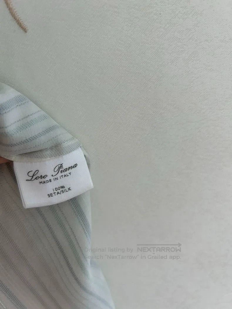 Loro Piana LORO PIANA Striped silk top Size XS / US 0-2 / IT 36-38 - 7 Thumbnail