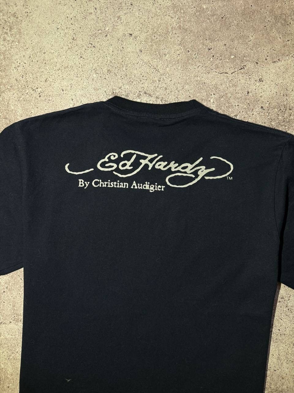Christian Audigier × Ed Hardy × Vintage Ed Hardy by Christian Audigier Vintage T-shirt Japanese y2k Size US L / EU 52-54 / 3 - 8 Thumbnail