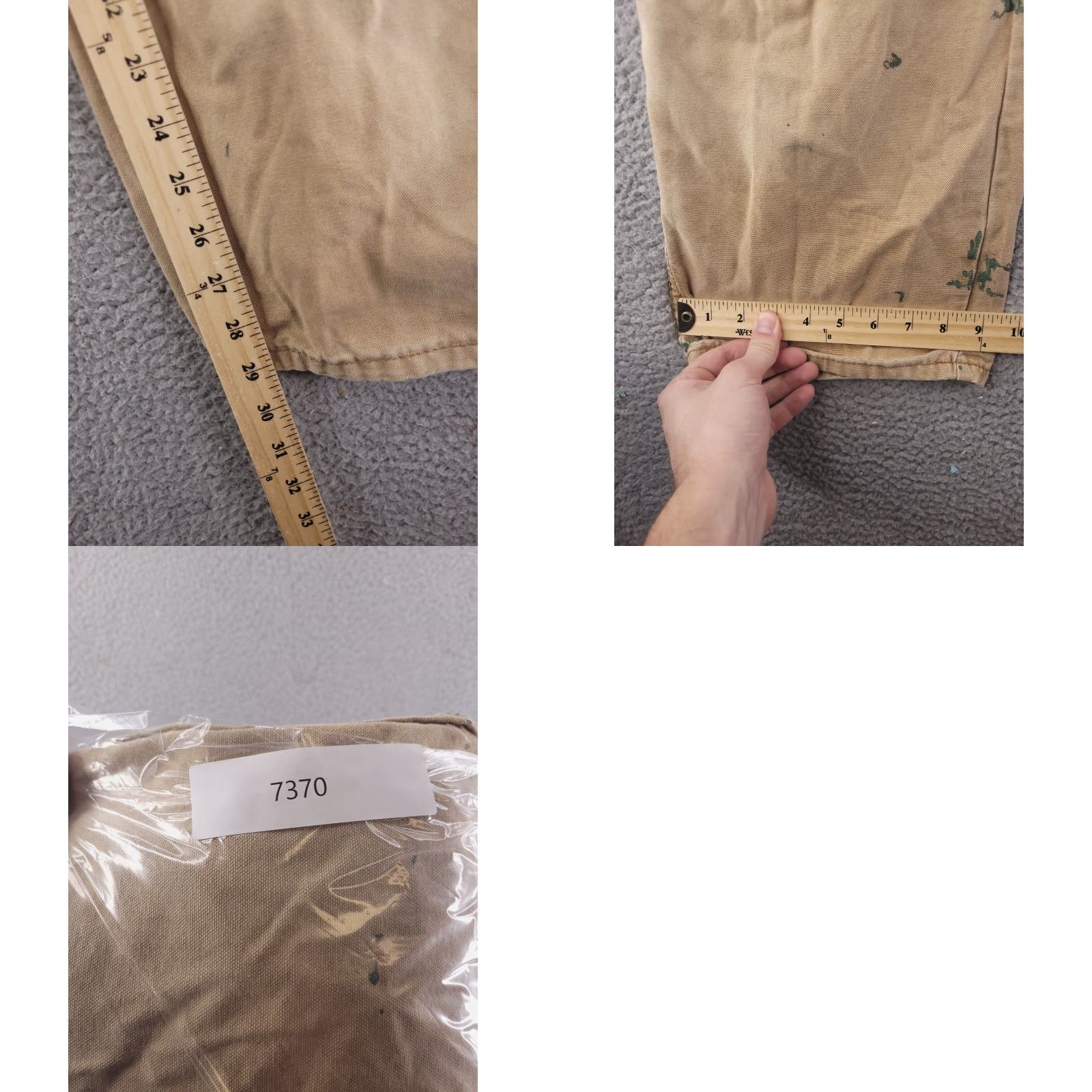 Dickies Dickies Pants Mens 42x29 Brown Canvas Workwear Carpenter Size US 42 / EU 58 - 9 Thumbnail