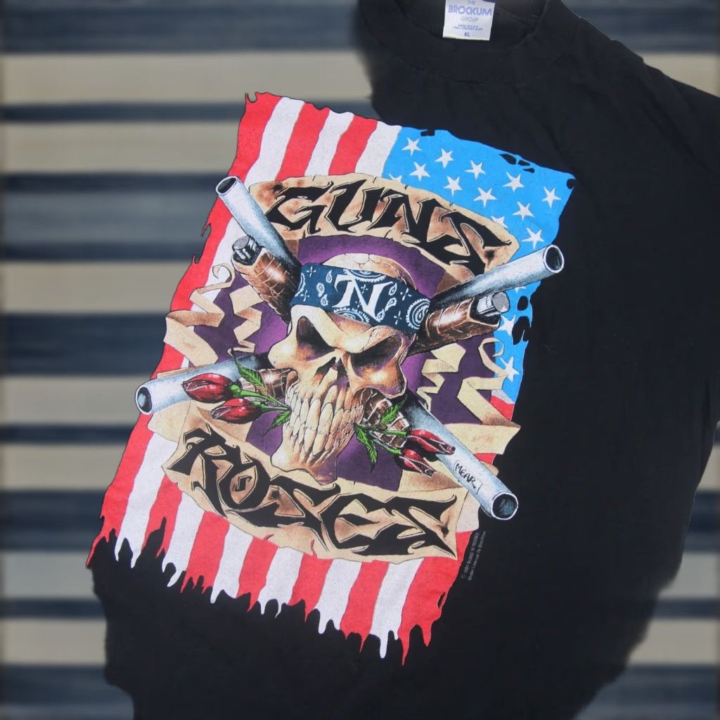 Band Tees × Guns N' Roses × Vintage Guns N Roses Tokyo Japan 93