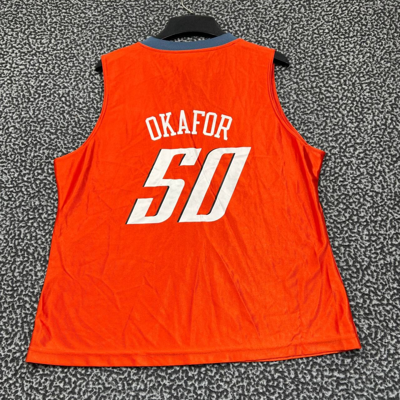 NBA Charlotte Bobcats Okafor #50 Jersey Shirt Women Large New L Size L / US 10 / IT 46 - 2 Thumbnail
