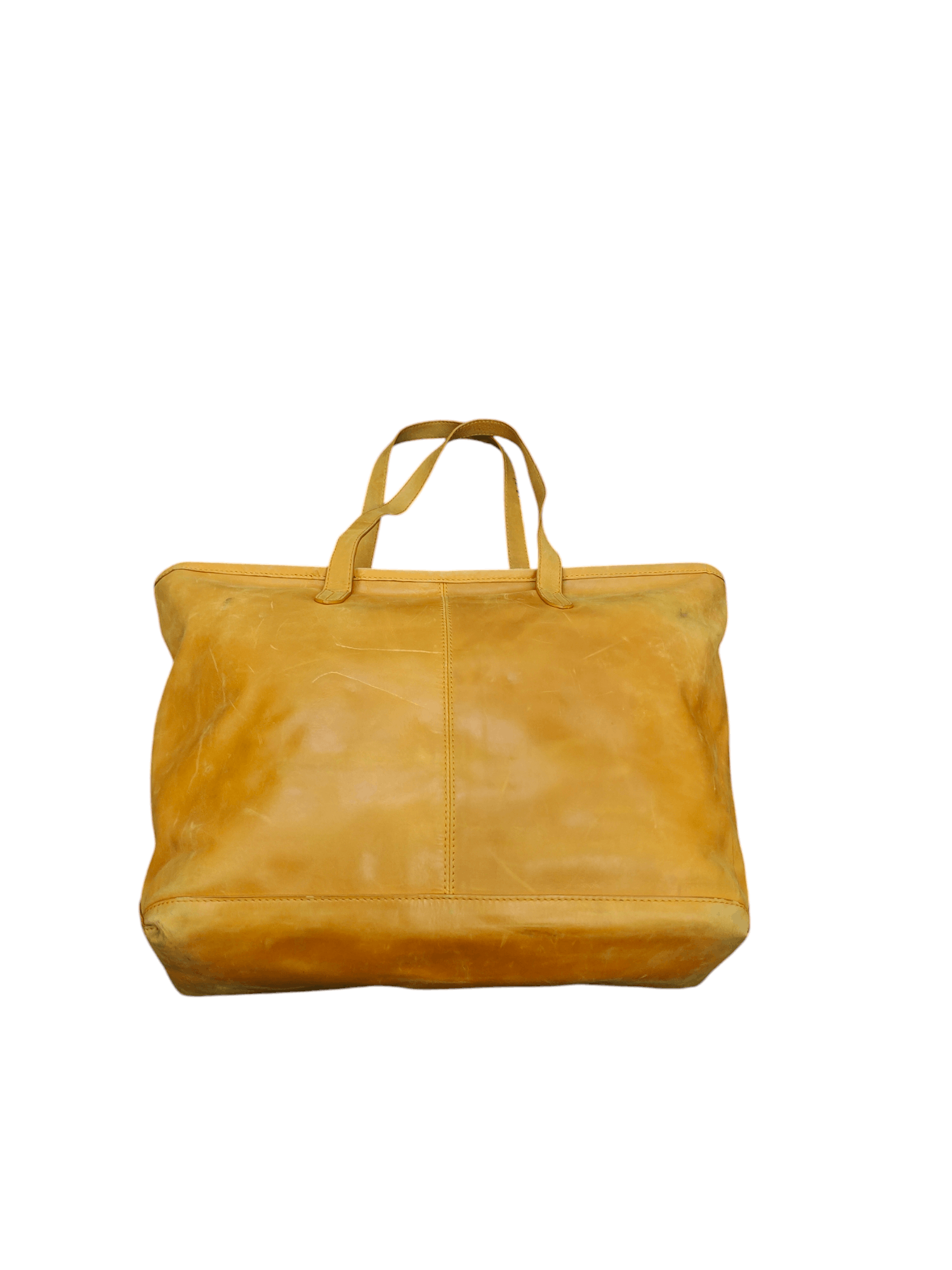 Comme des Garcons Vintage Nano Universal Japan Patina Leather Tote Bag Size ONE SIZE - 5 Thumbnail