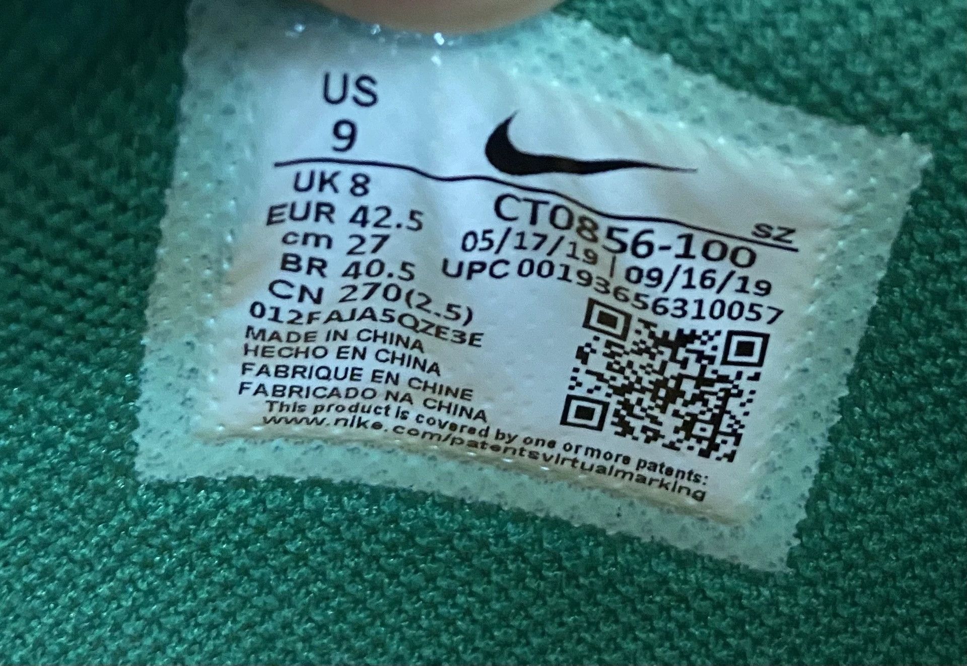 Off-White OFF-WHITE x Nike Dunk Low Leather Size US 9.5 / EU 42-43 - 7 Thumbnail