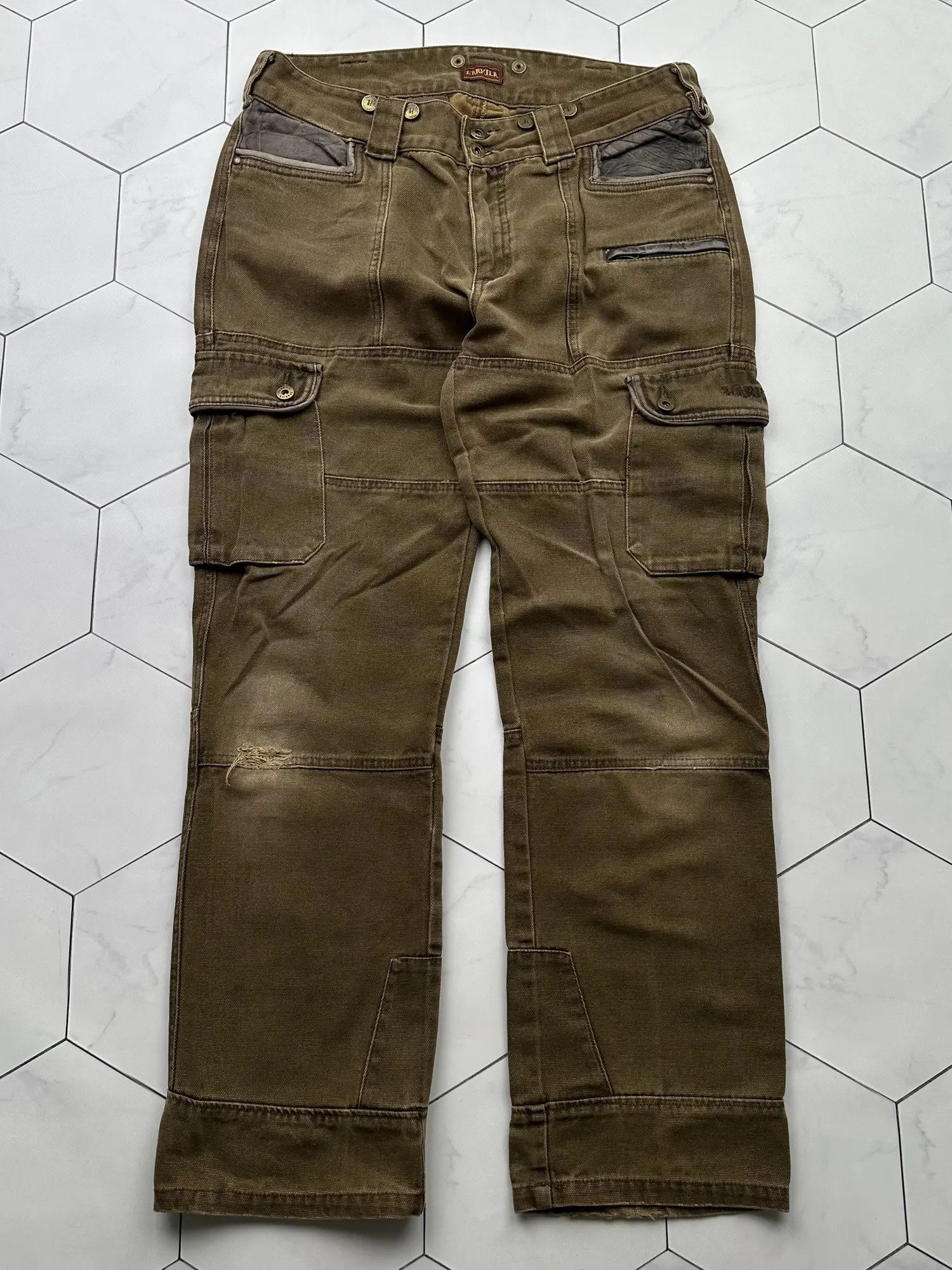 Vintage Vintage Work Cargo Pants E2 Size US 32 / EU 48 - 1 Thumbnail
