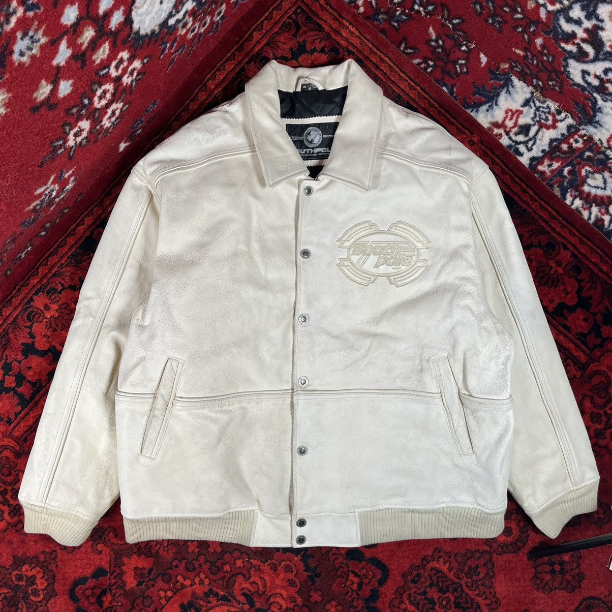 Southpole Vintage 90s Streetwear Y2K Sk8 Rare Southpole leather jacket Size US XXL / EU 58 / 5 - 2 Thumbnail
