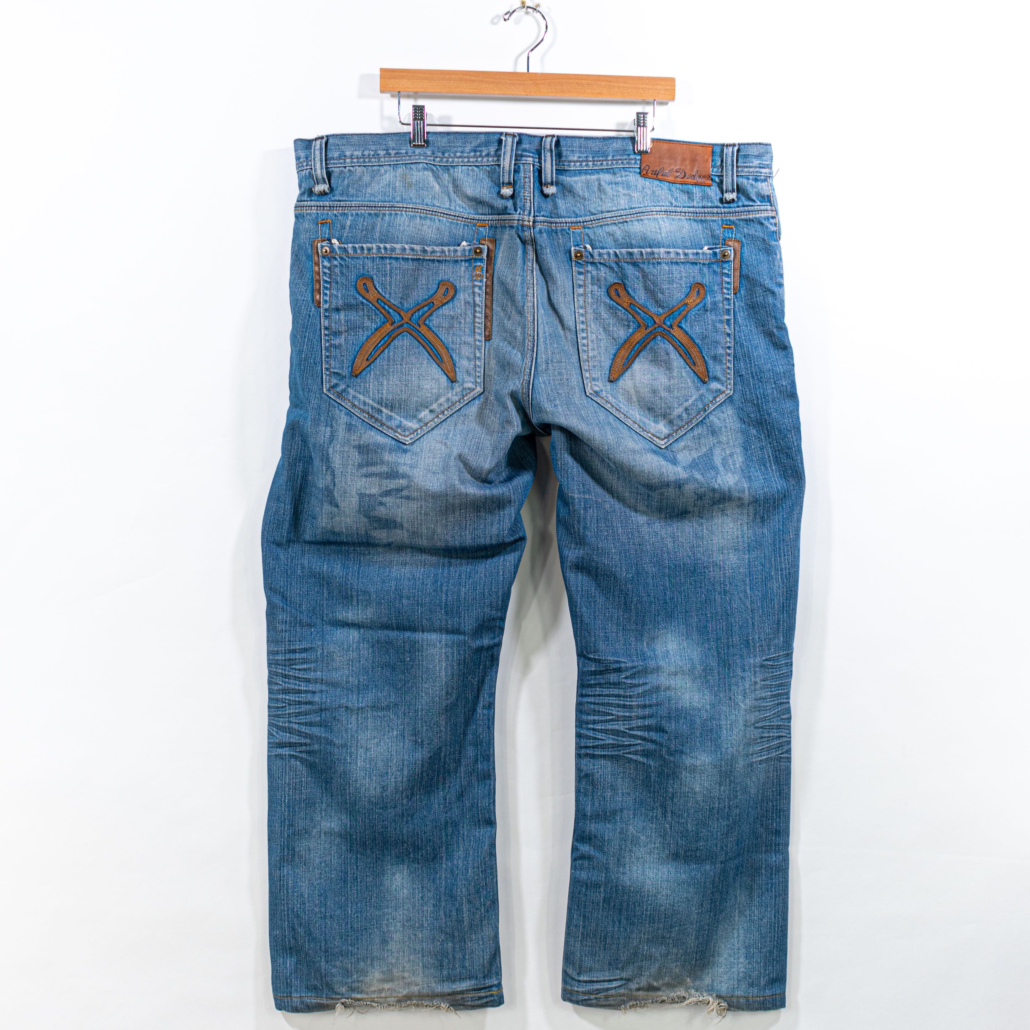 Vintage Artful Dodger Scissor Jeans Hip Hop Baggy Wide Leg | Grailed