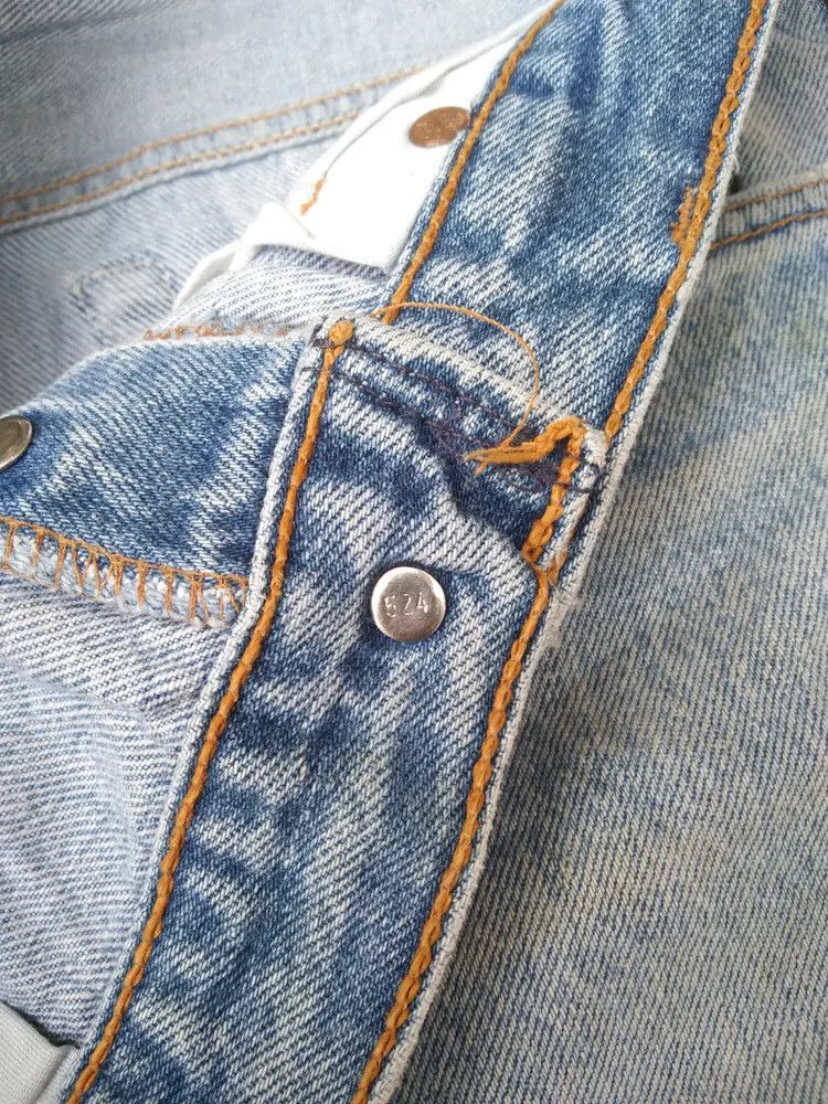 Levi's × Vintage Vintage Levis 501 Made In USA Distressed Jeans 33x30 Size US 33 - 11 Thumbnail