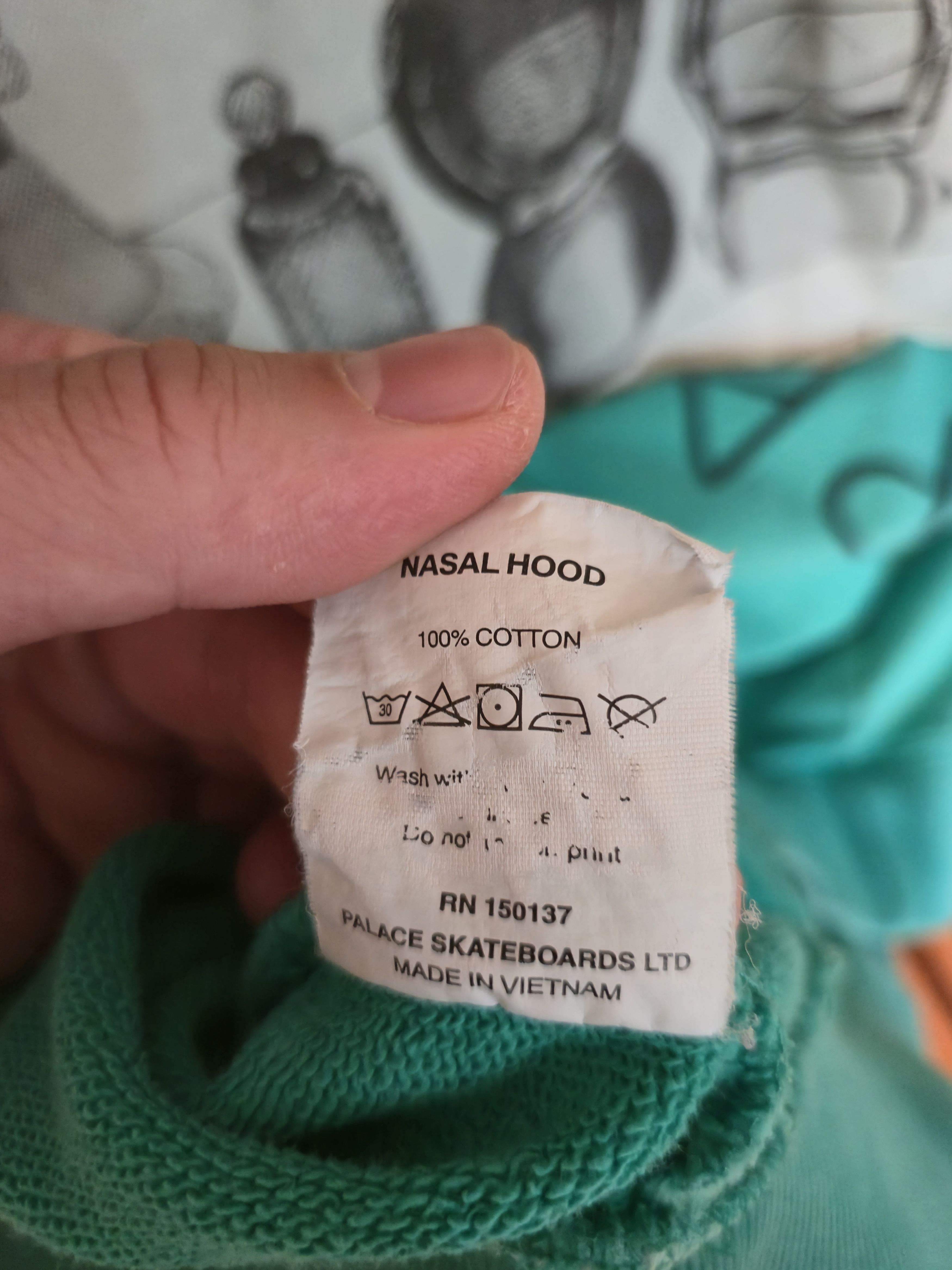 Palace Nasal Hood Size US XL / EU 56 / 4 - 4 Thumbnail