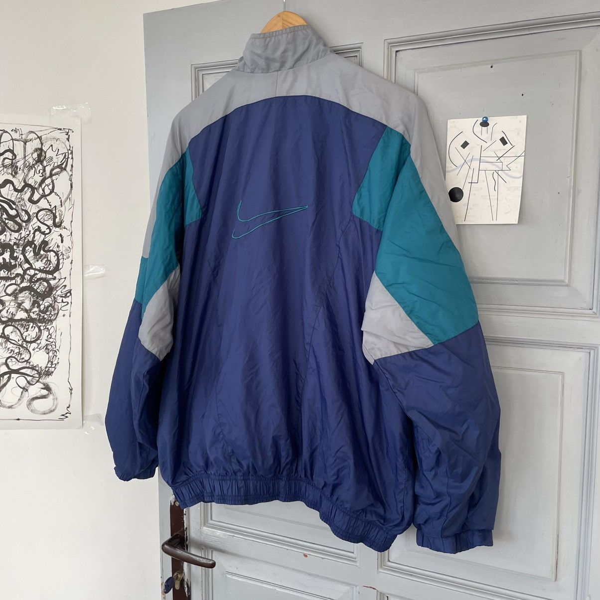 Nike Vintage Nike 90’s Tracksuit zip-up Jacket y2k size L Size US L / EU 52-54 / 3 - 6 Thumbnail