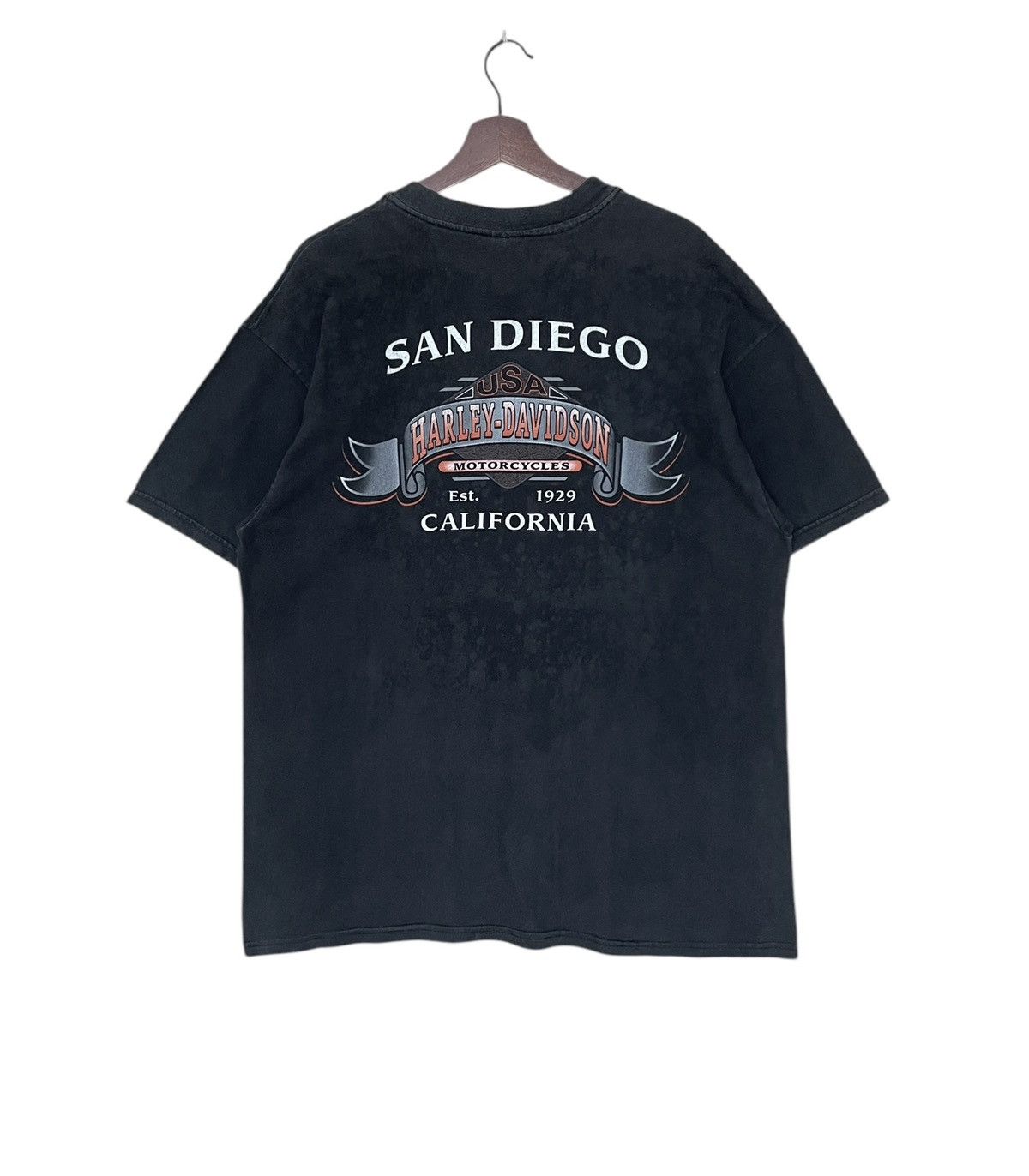 Harley Davidson × Vintage Vintage Brand Harley Davidson Made in Usa T-shirt 2000s Size US XL / EU 56 / 4 - 2 Thumbnail