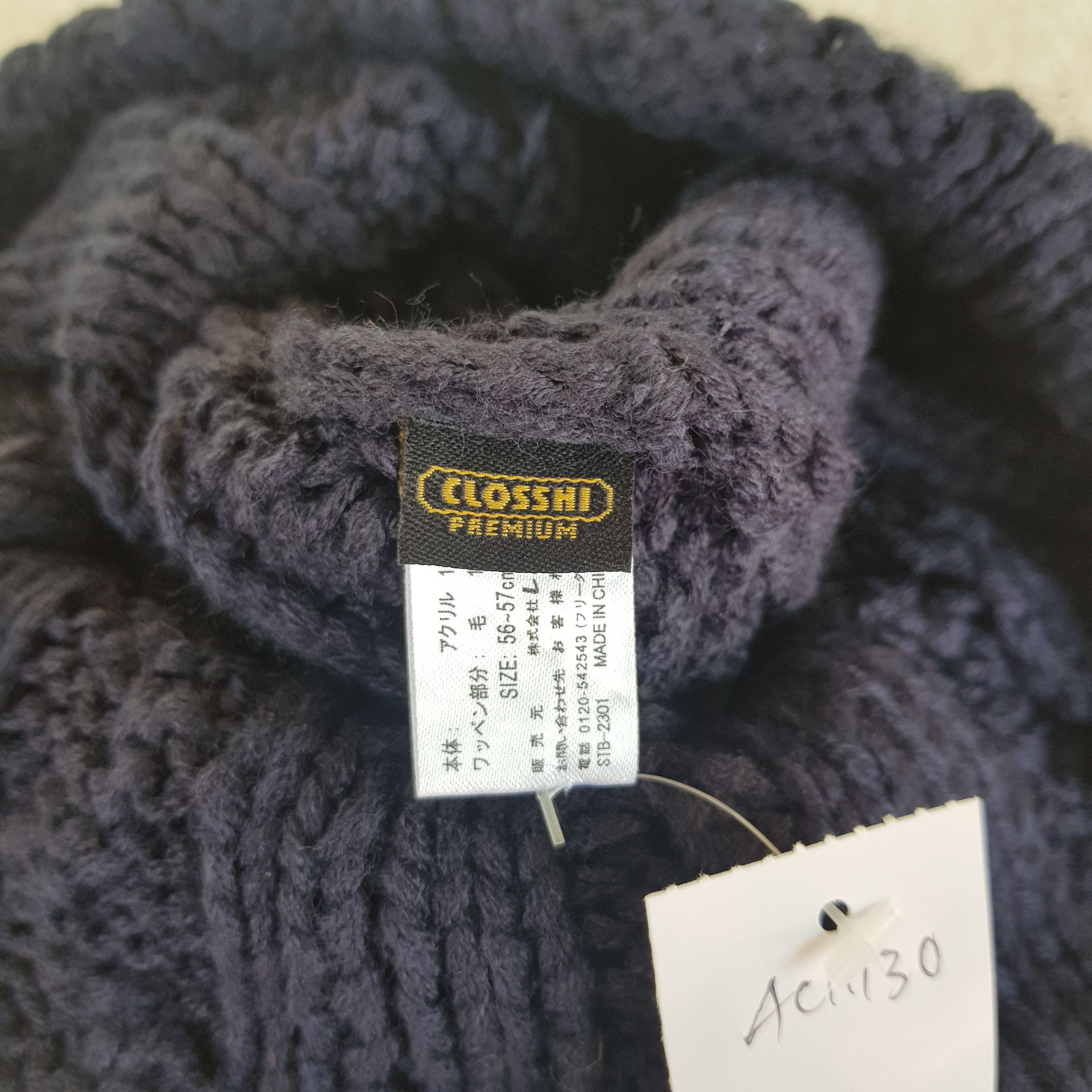 Harris Tweed Vintage Harris Tweed Beanie Cable Knit Crochet Snow Caps Hat Size ONE SIZE - 7 Thumbnail