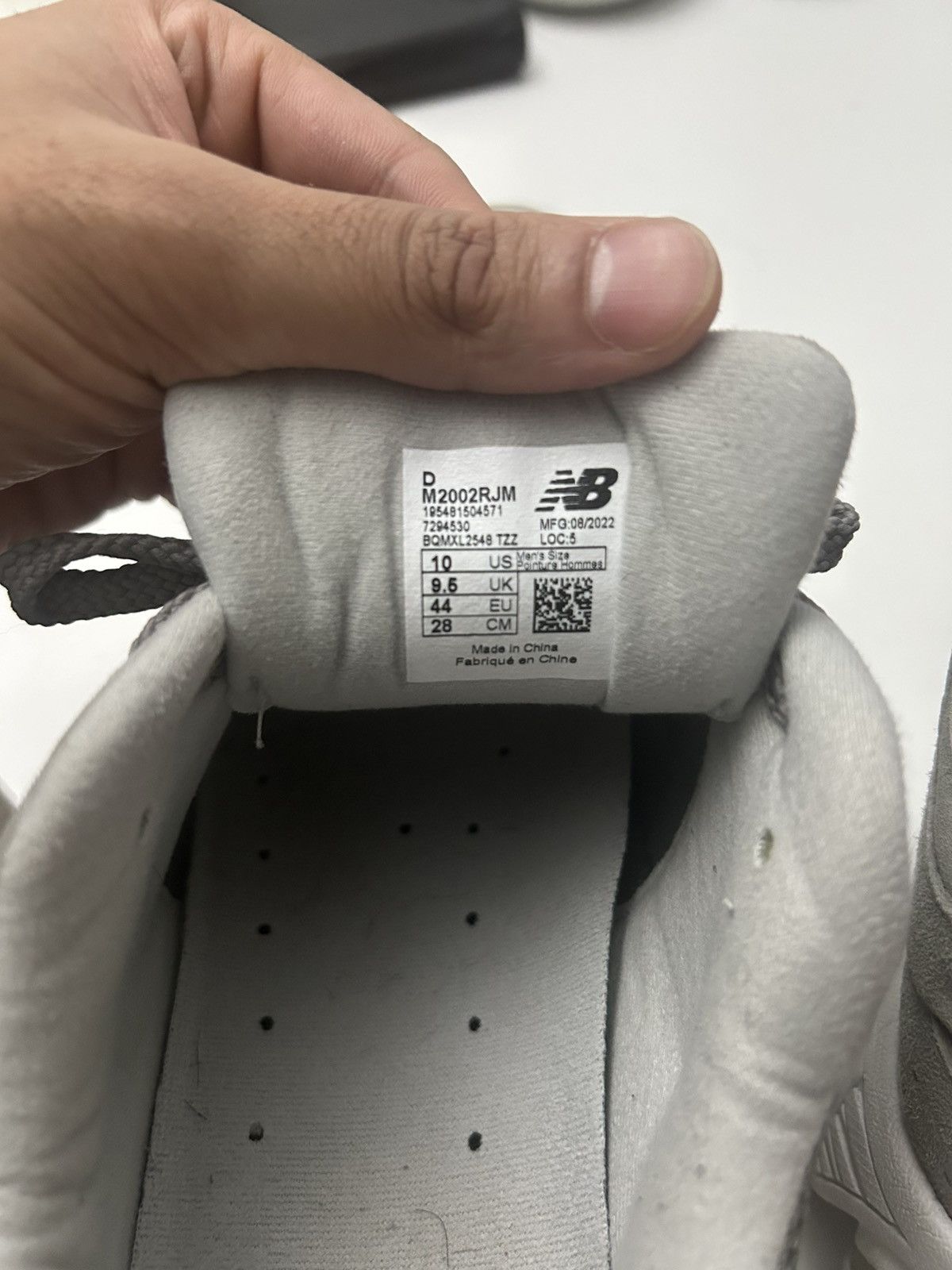 New Balance New Balance 2002r Grey white Size US 10 / EU 43 - 5 Thumbnail