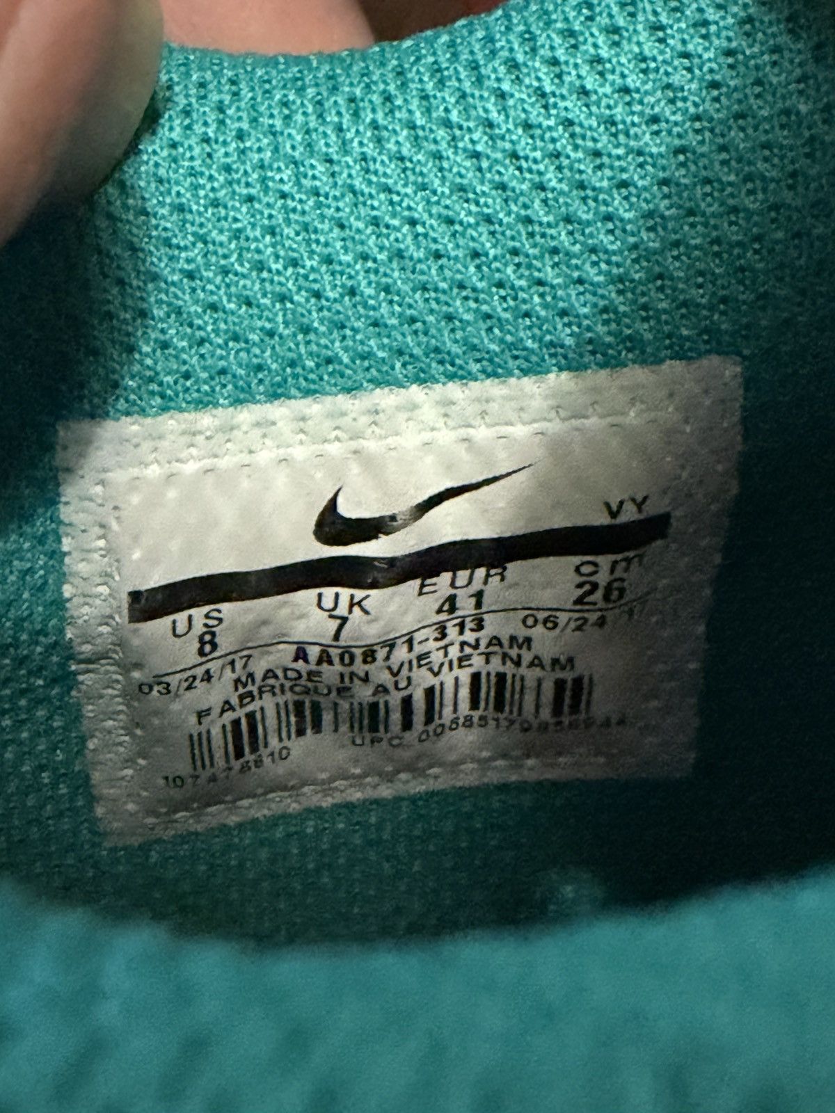 Nike × Supreme Nike Supreme x Air Force 2 Low Shoes AA0871-313 Size 8 Size US 8 / EU 41 - 8 Thumbnail