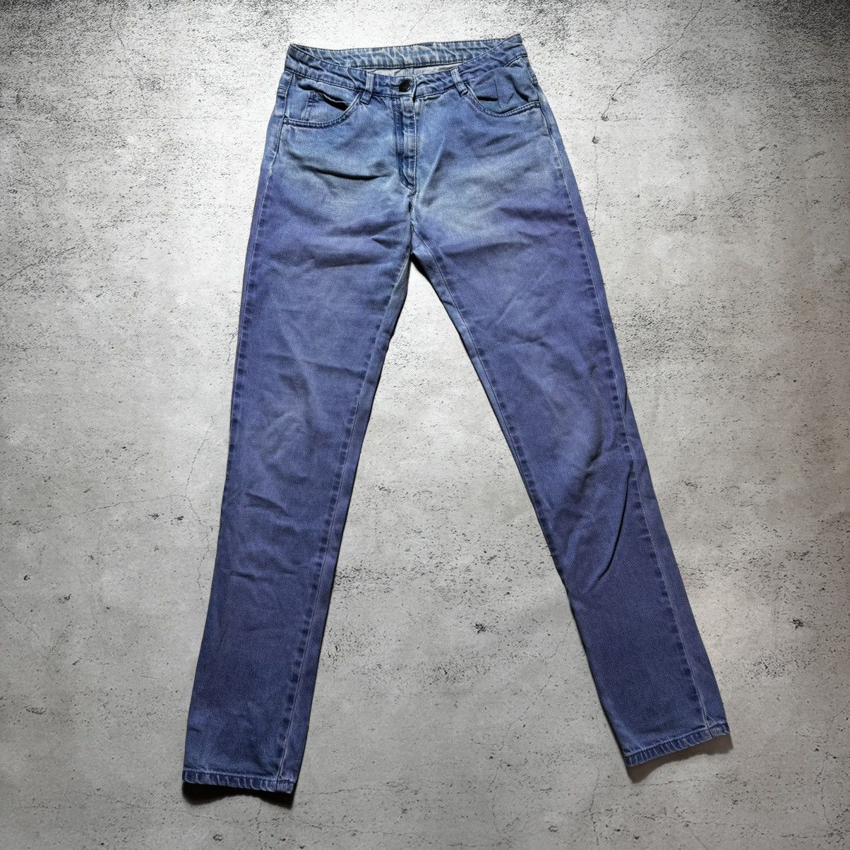 Maison Margiela avant garde maison margiela Shimmering purple jeans skinny Size 27" / US 4 / IT 40 - 1 Thumbnail