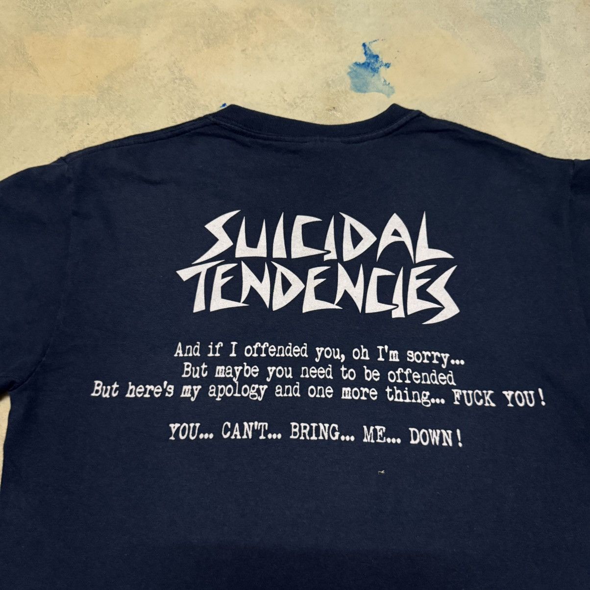 Band Tees Suicidal Tendencies Rock Band T Shirt Big Logo Size US S / EU 44-46 / 1 - 5 Thumbnail