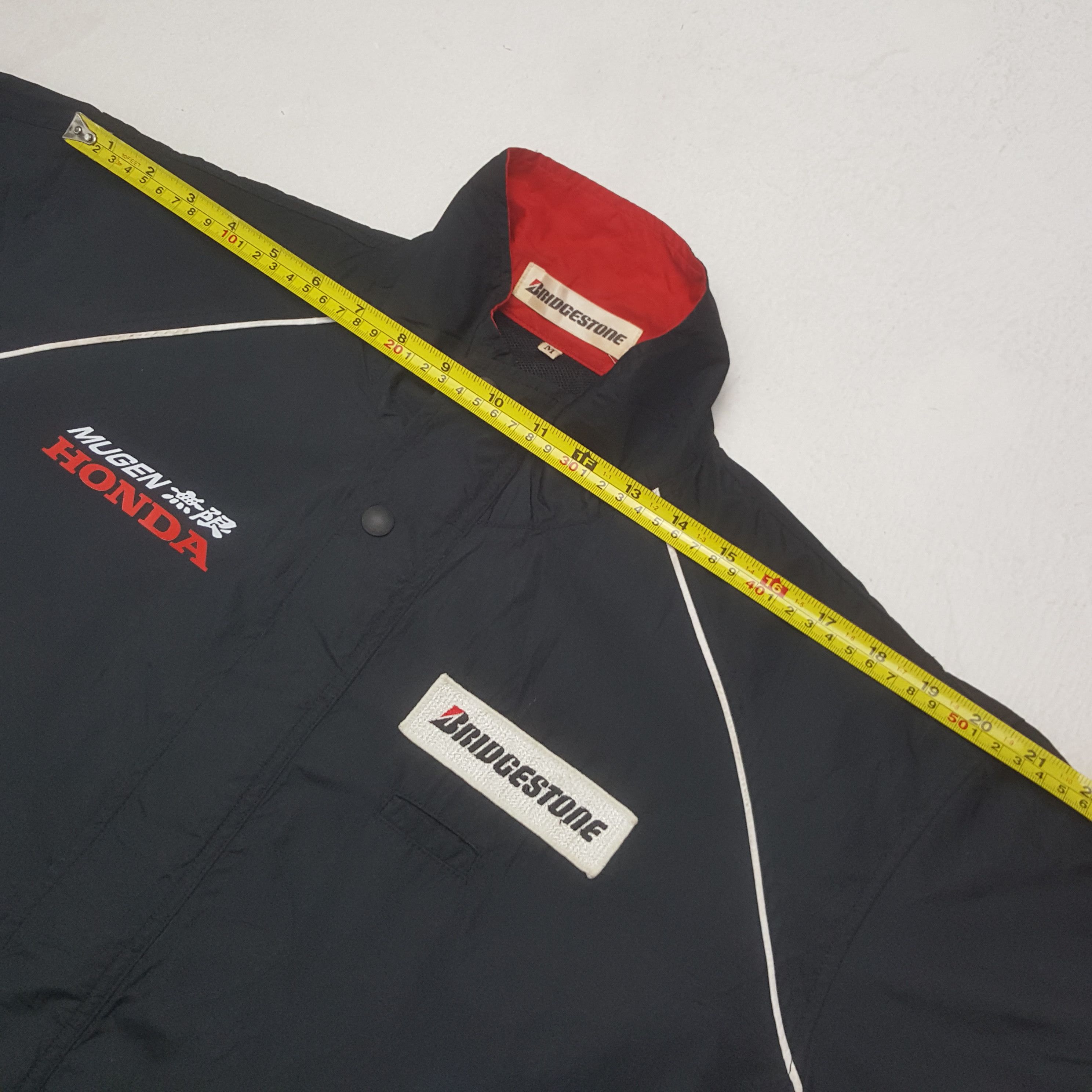 Japanese Brand Vintage Bridgestone x Custom Mugen Honda Windbreaker Jacket Size US M / EU 48-50 / 2 - 6 Thumbnail