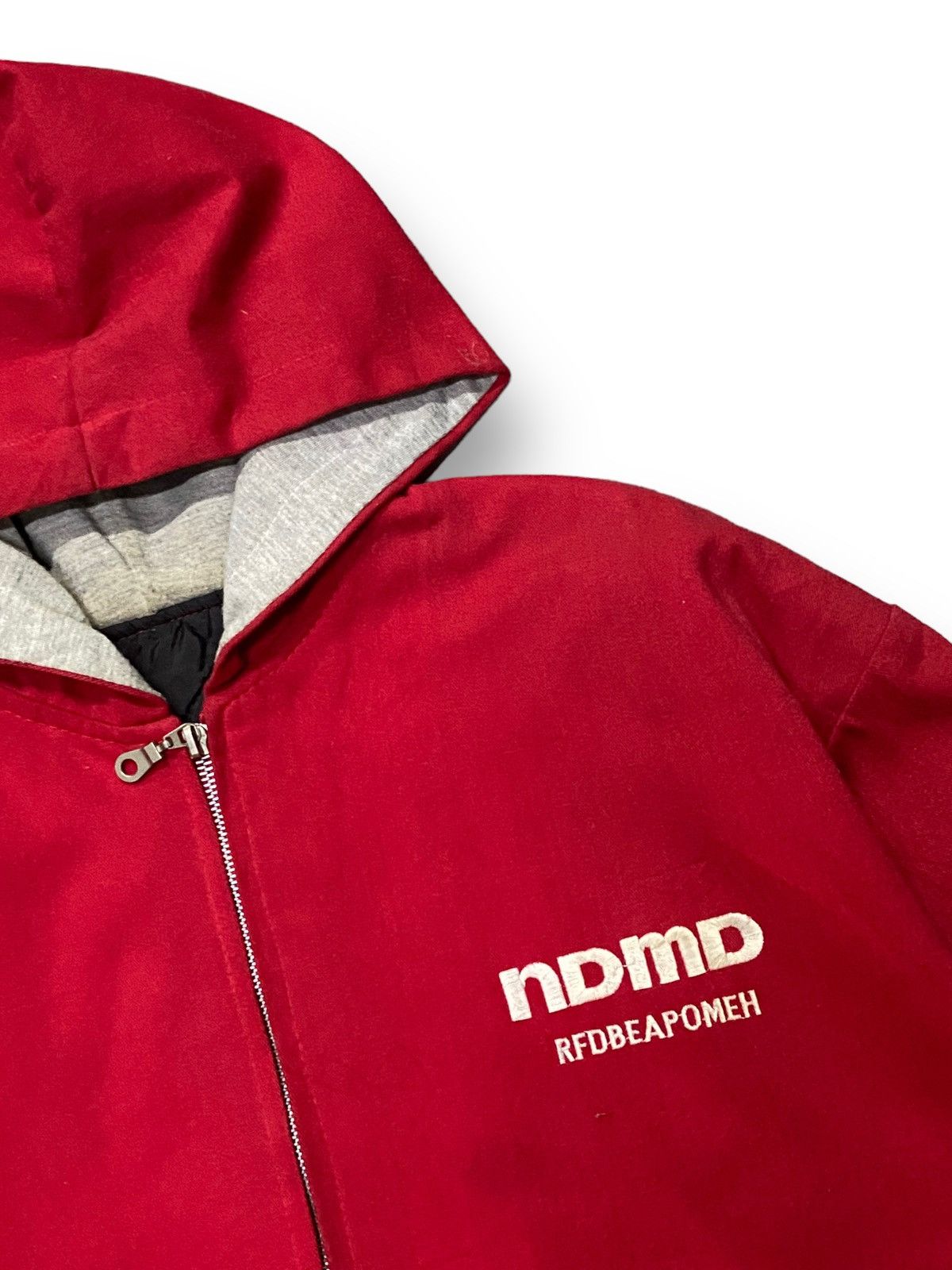 Japanese Brand × Vintage Vintage Mono Racing Team Zip Up Hoodie Jacket Size US L / EU 52-54 / 3 - 4 Thumbnail