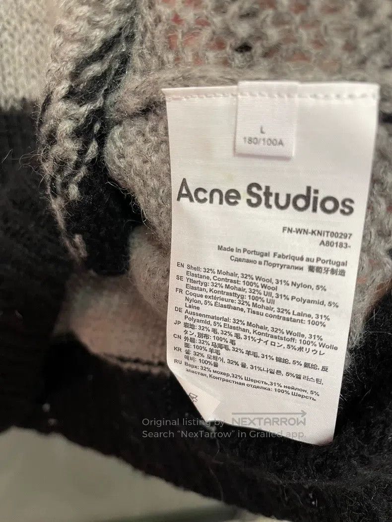 Acne Studios Acne Studios Colorblocked Wide Striped Loose Long Sleeve K Size US L / EU 52-54 / 3 - 3 Thumbnail