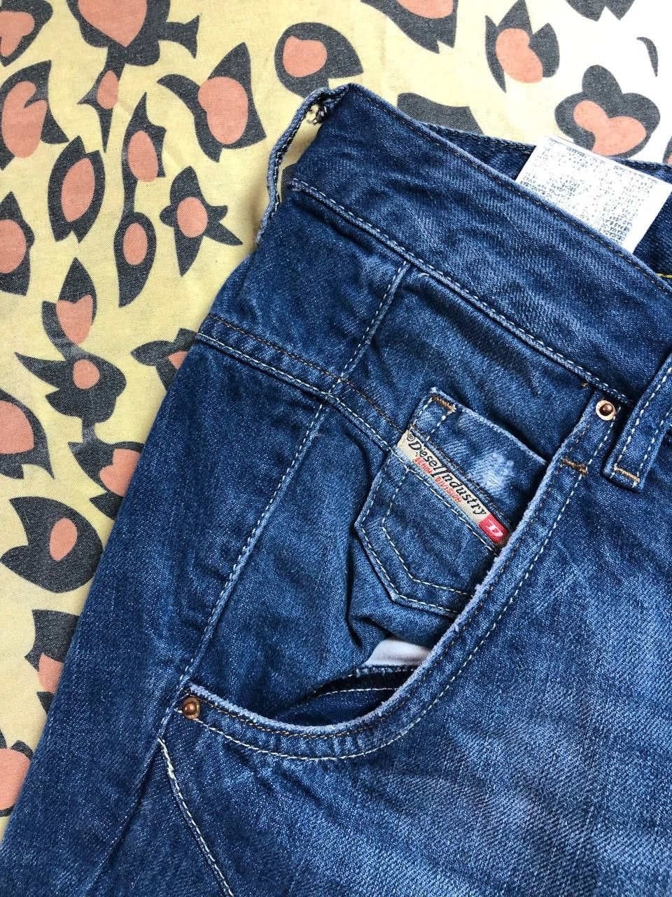 Diesel Vintage Diesel Japanese Style Y2K Flared Jeans Pants Hype Size US 26 / EU 42 - 12 Thumbnail