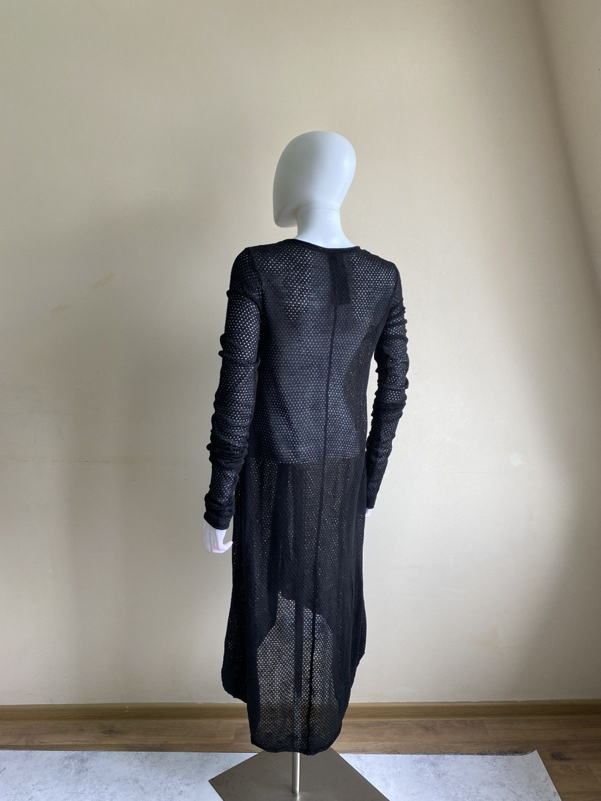 Rundholz Rundholz Black Label Avant Garde Mesh Button Up Midi Dress Size XS / US 0-2 / IT 36-38 - 6 Thumbnail