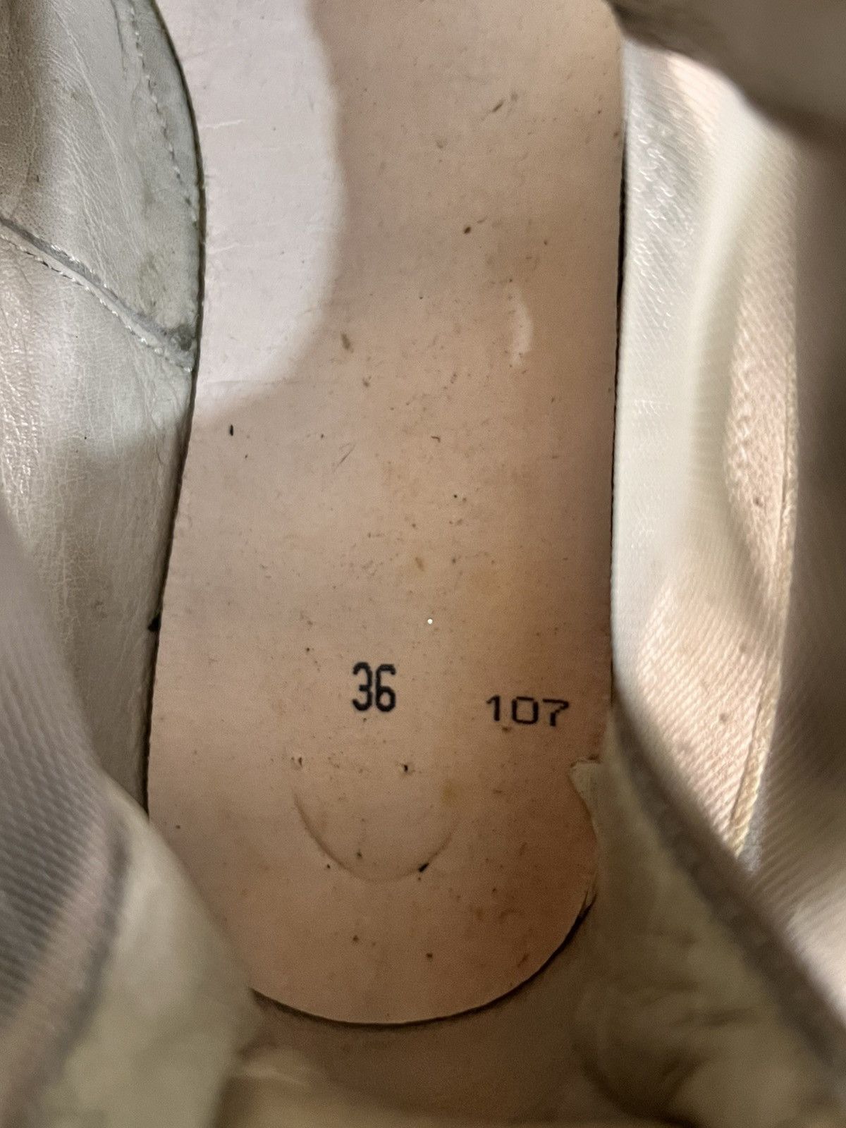 Maison Margiela Leather-Mesh Paneled Sneaks Size US 6 / IT 36 - 9 Thumbnail