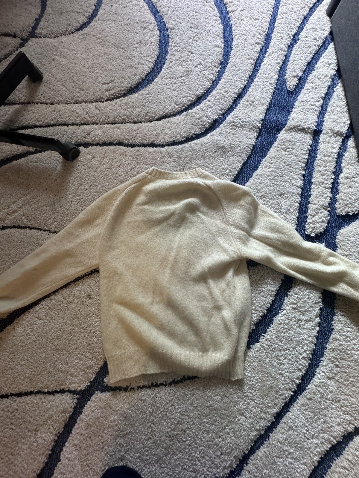 Vintage CREAM VINTAGE SWEATER Size US L / EU 52-54 / 3 - 2 Thumbnail