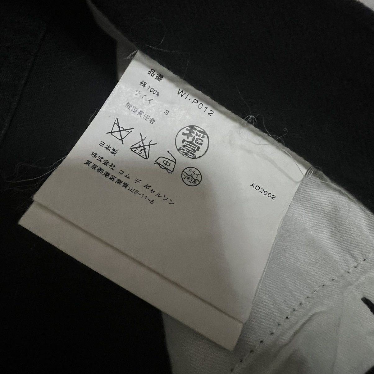 Comme des Garcons × Junya Watanabe SS02 Junya Watanabe biker patch black denim Size US 33 - 5 Thumbnail