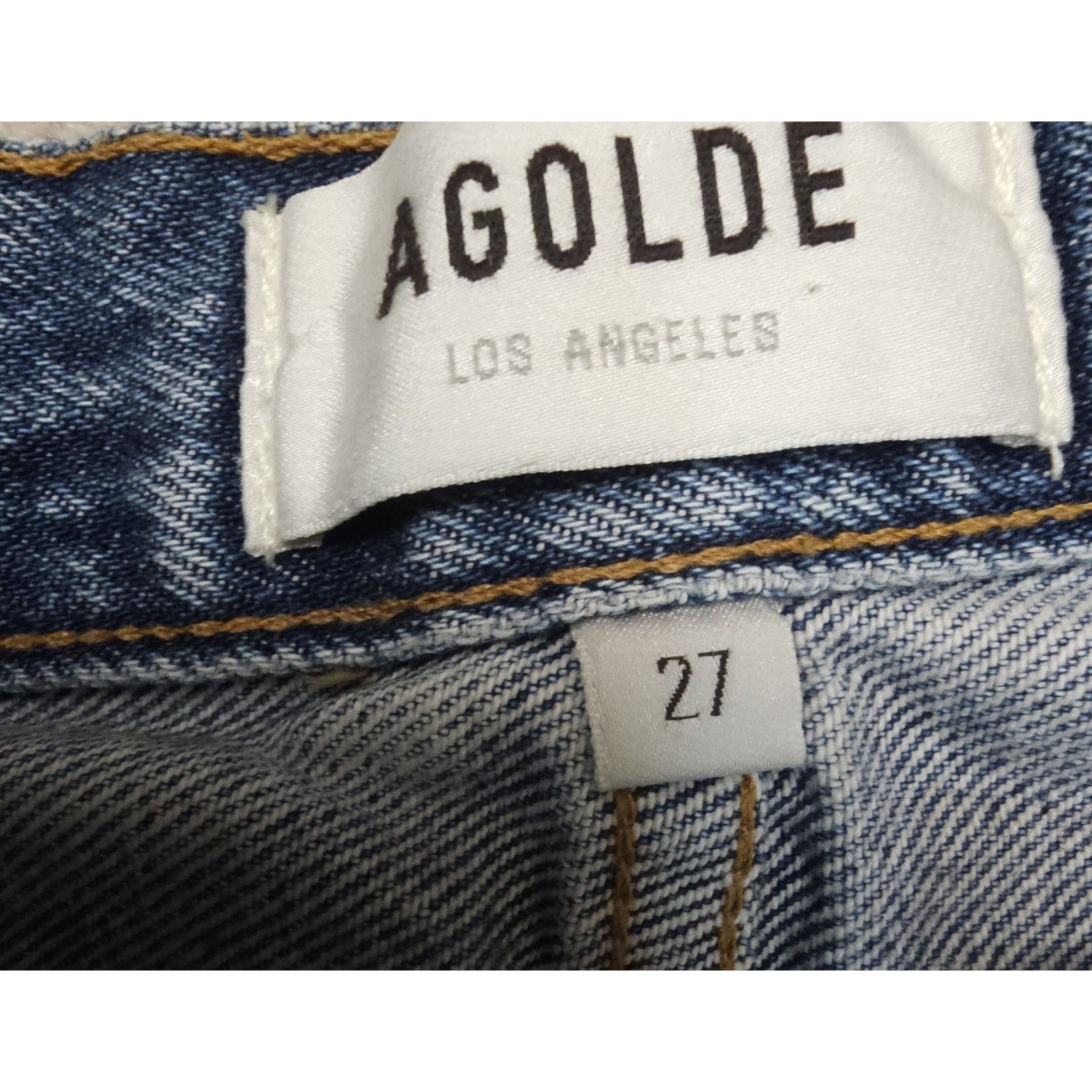 Agolde Agolde 90s Pinch Waist High Rise Womens Denim Jeans Size 27 Size 27" / US 4 / IT 40 - 8 Thumbnail