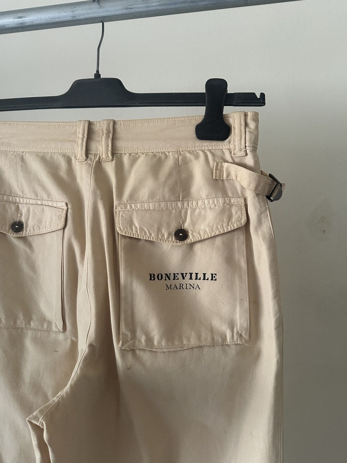 Boneville 1990s Boneville Marina Utility Trousers -Massimo Osti Era Size US 29 - 8 Thumbnail