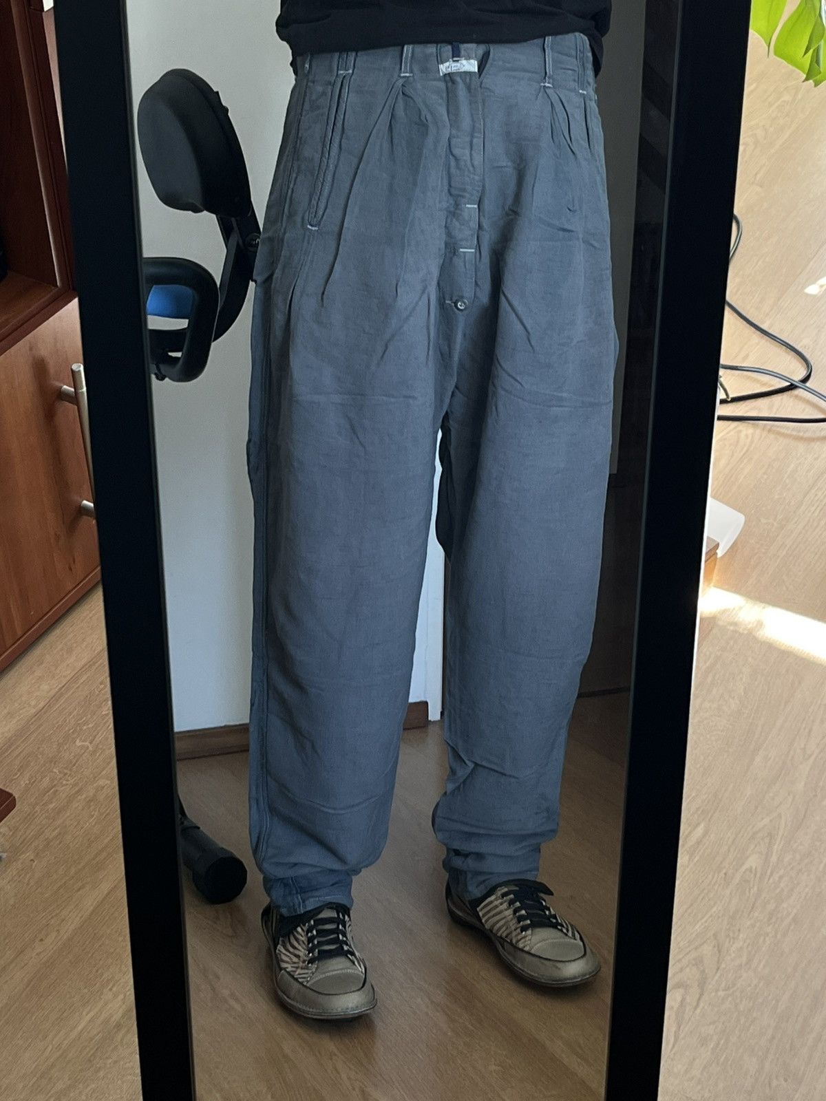 Marithe + Francois Girbaud Marithe Francois Girbaud x CLOSED 1980’s drop crotch pants Size US 32 / EU 48 - 13 Thumbnail