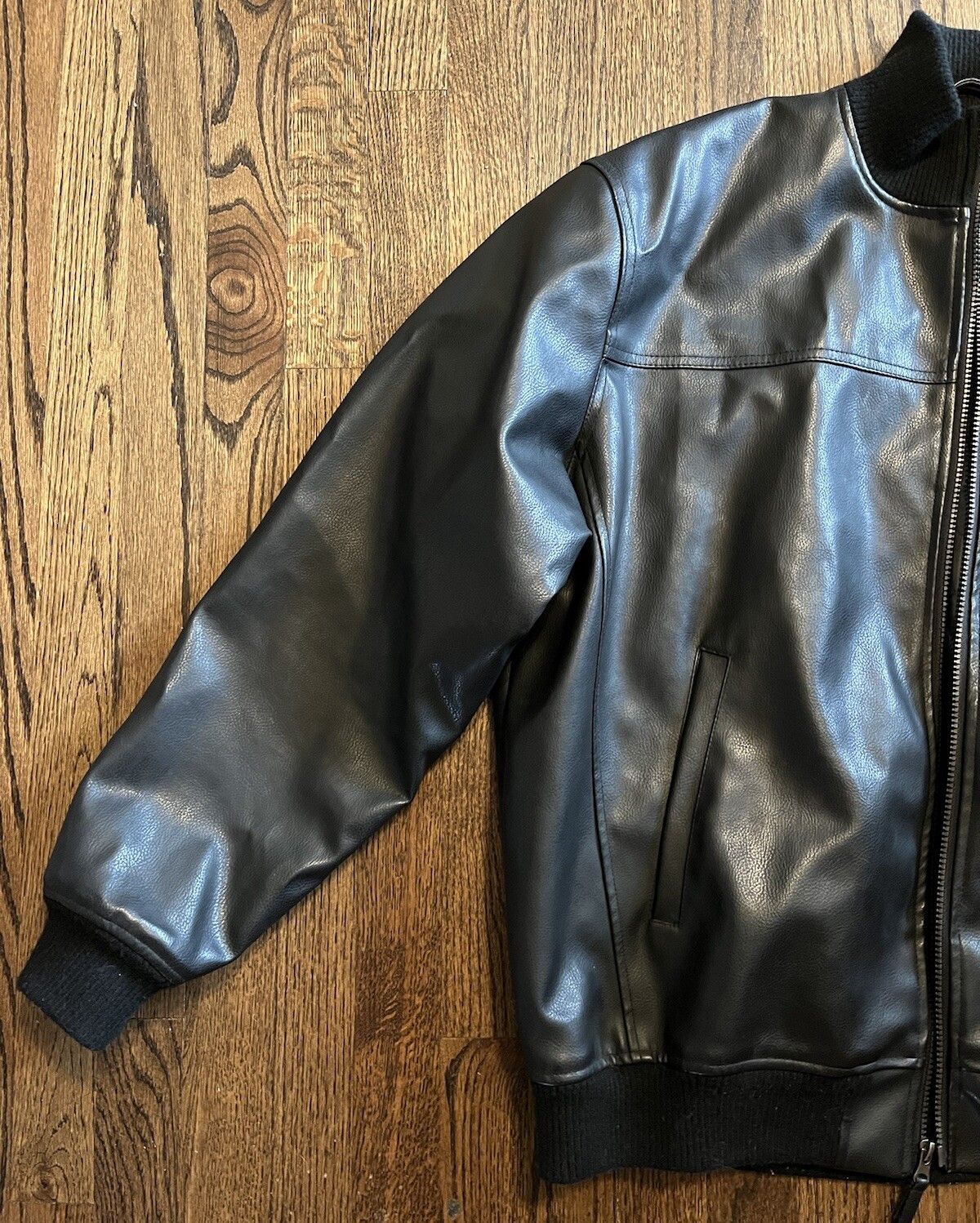 U.S. Polo Assn. Vintage US Polo Assn Black Leather Bomber Jacket Size XL Size US XL / EU 56 / 4 - 7 Thumbnail