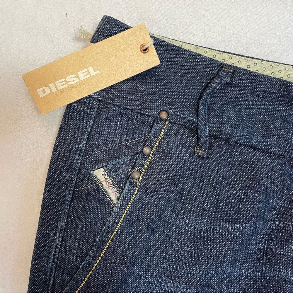 Diesel NWT New $240 Diesel Bootik Blue Jeans Made In Italy Size 31 Size 31" - 6 Thumbnail