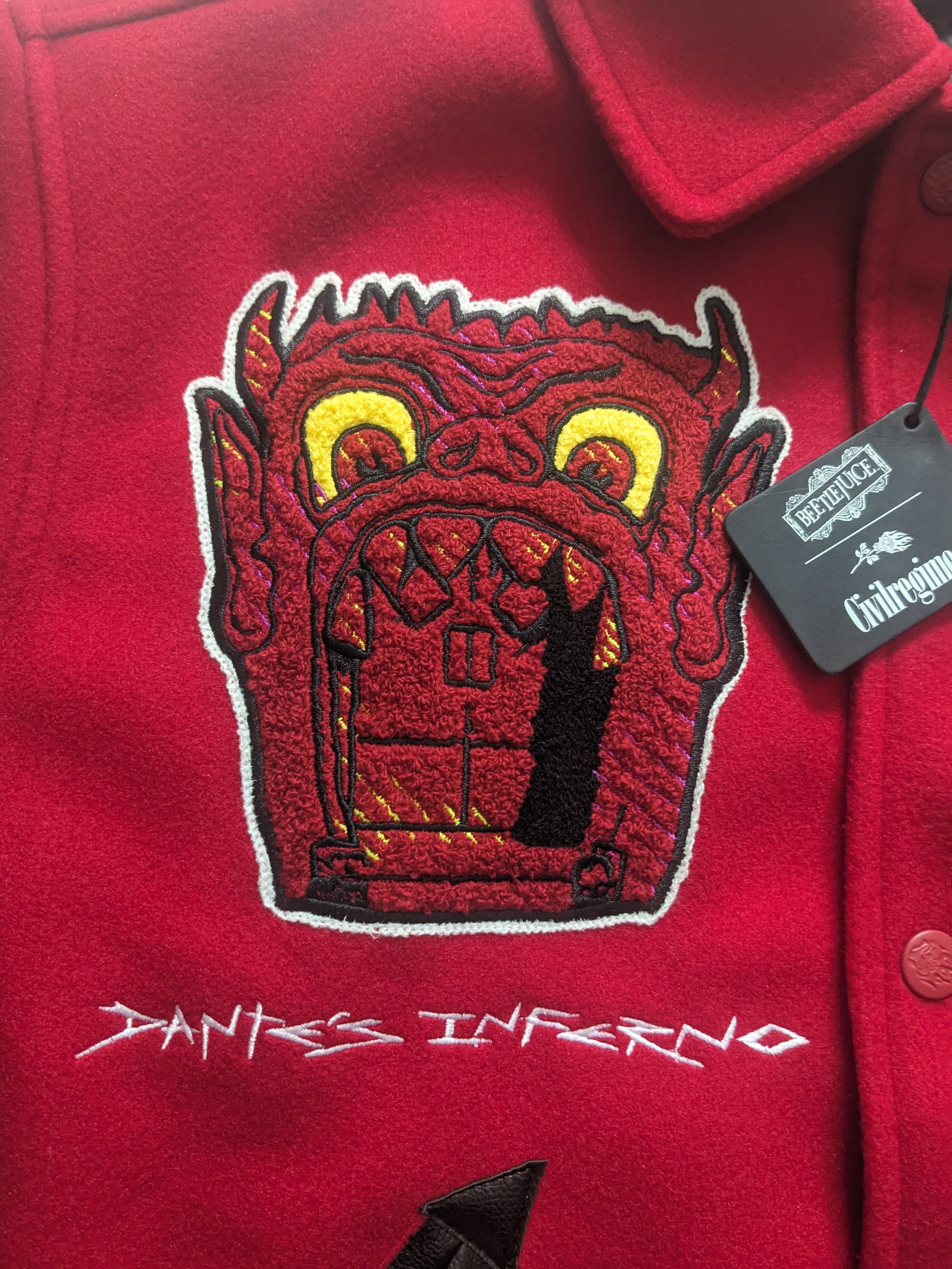 Civil Regime Civil Regime X Beetlejuice Collab Varsity Jacket Size US M / EU 48-50 / 2 - 5 Thumbnail