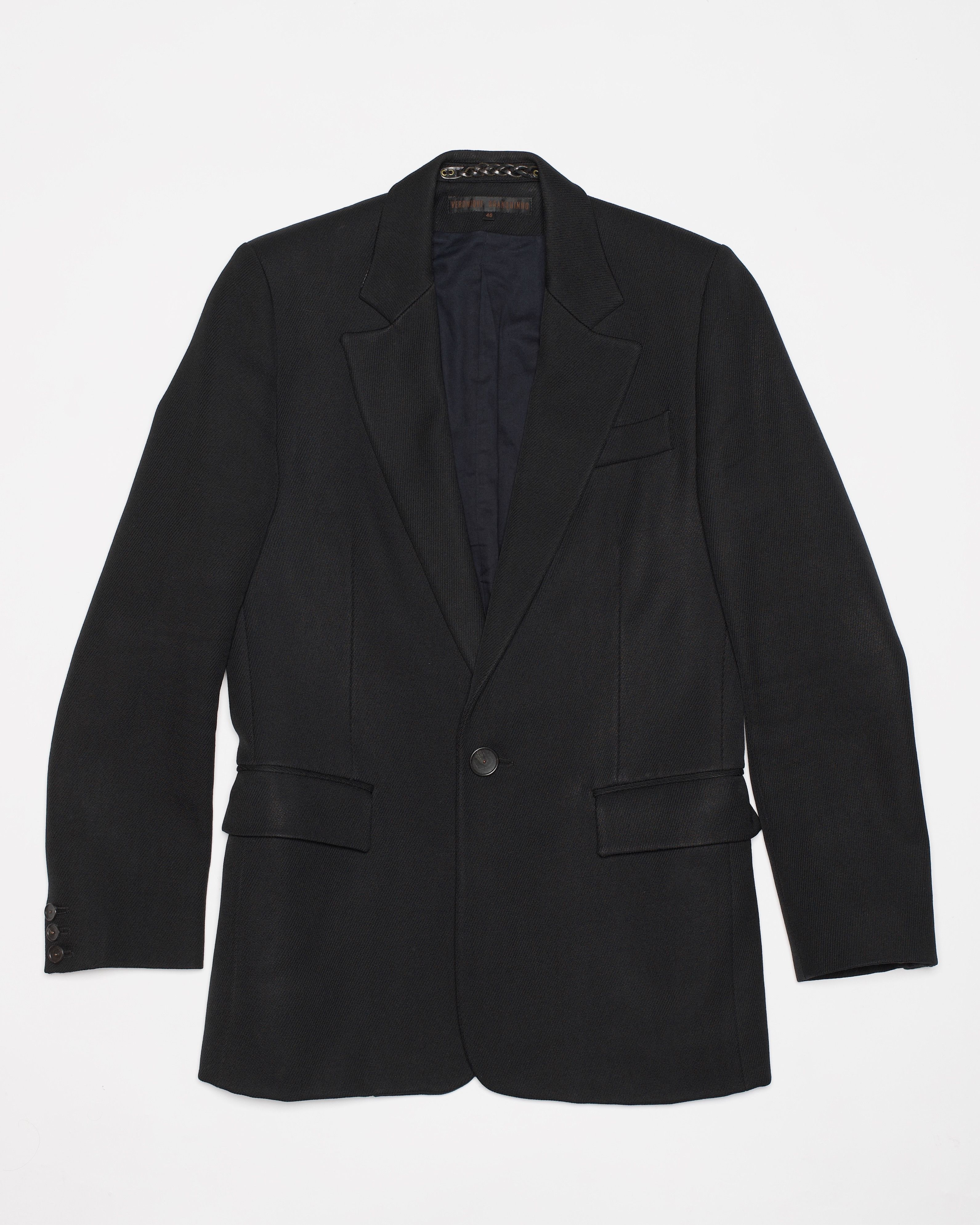 Veronique Branquinho Veronique Branquinho Wool 1-Button Blazer Size 46R - 1 Thumbnail