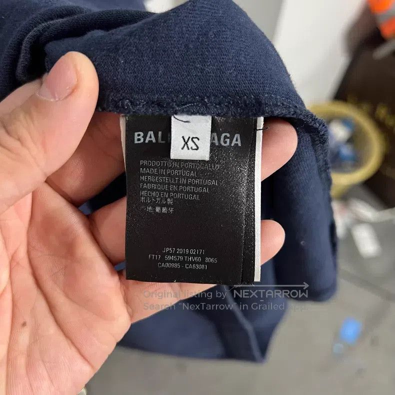 Balenciaga Balenciaga Printed Logo Short Sleeve Size US XS / EU 42 / 0 - 4 Thumbnail