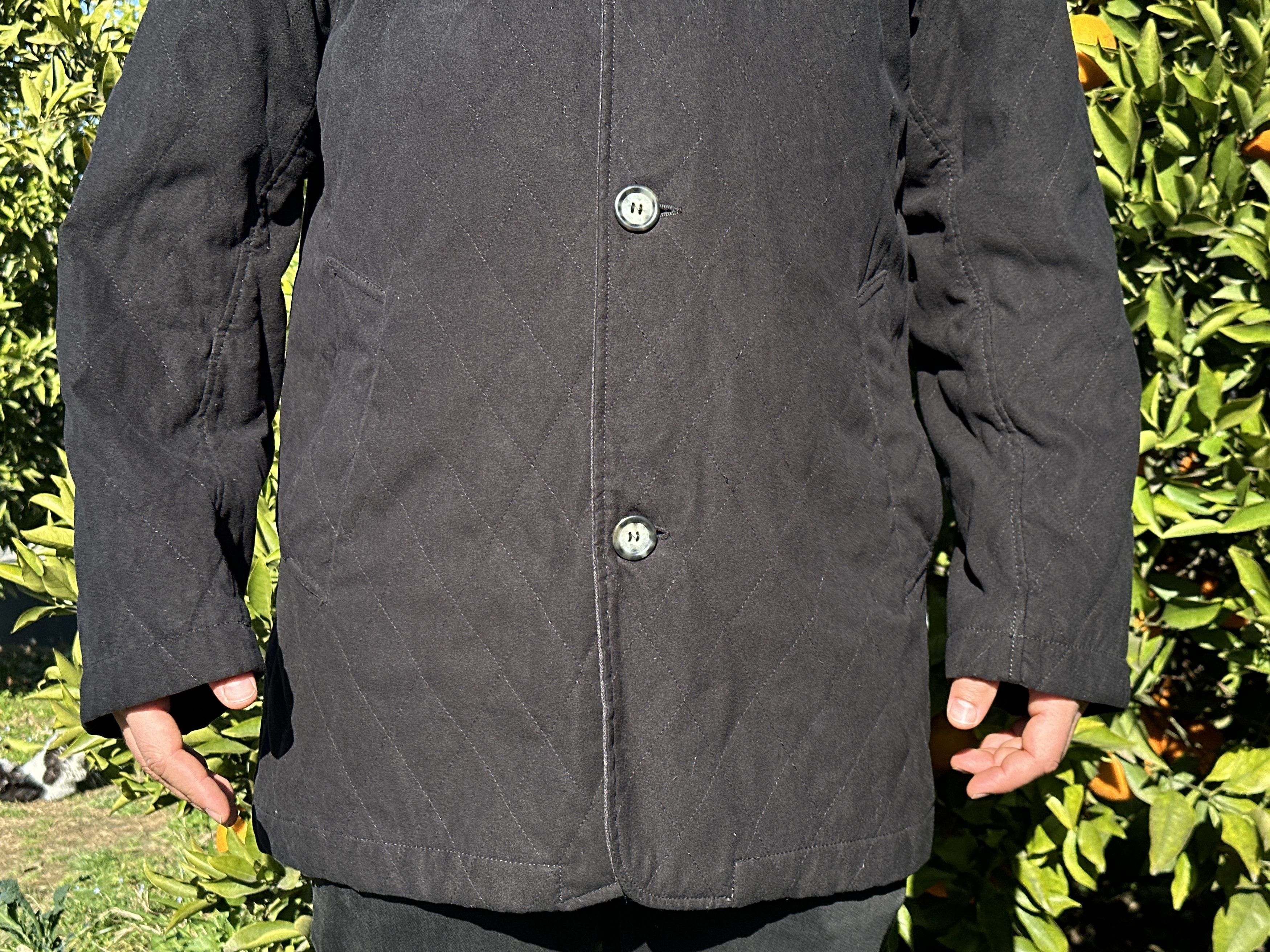Corneliani Corneliani Suede Look Long Jacket Trench Coat Size 50 M L Size US M / EU 48-50 / 2 - 13 Thumbnail