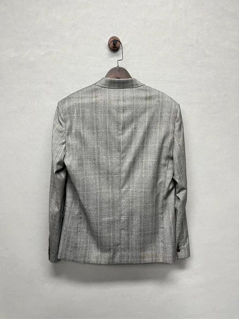 Balenciaga Balenciaga Grey Plaid Cuffmark Suit 2502-Nextarrow Size XXS / US 00 / IT 34 - 2 Thumbnail