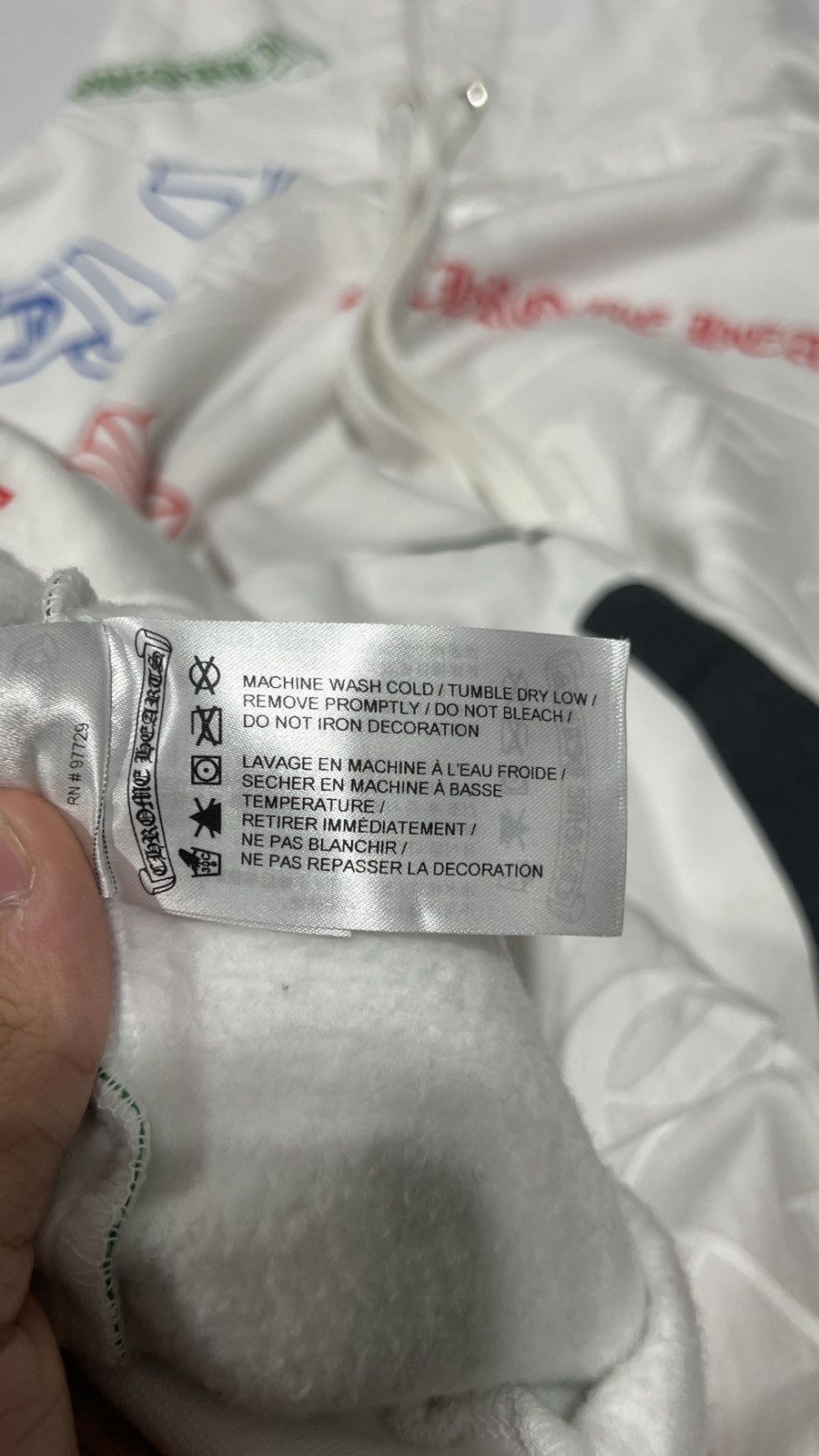 Chrome Hearts Chrome Hearts Stencil White Hoodie Size US XS / EU 42 / 0 - 7 Thumbnail