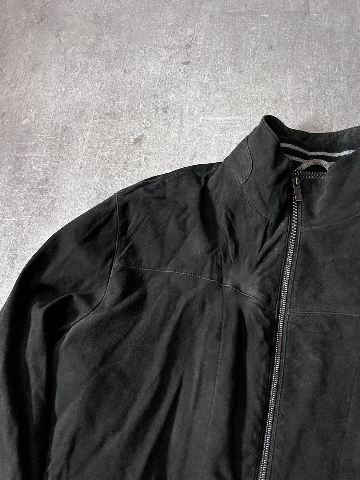 Ermenegildo Zegna Ermenegildo Zegna sude leather jacket Zegna Sport Size US XXL / EU 58 / 5 - 5 Thumbnail