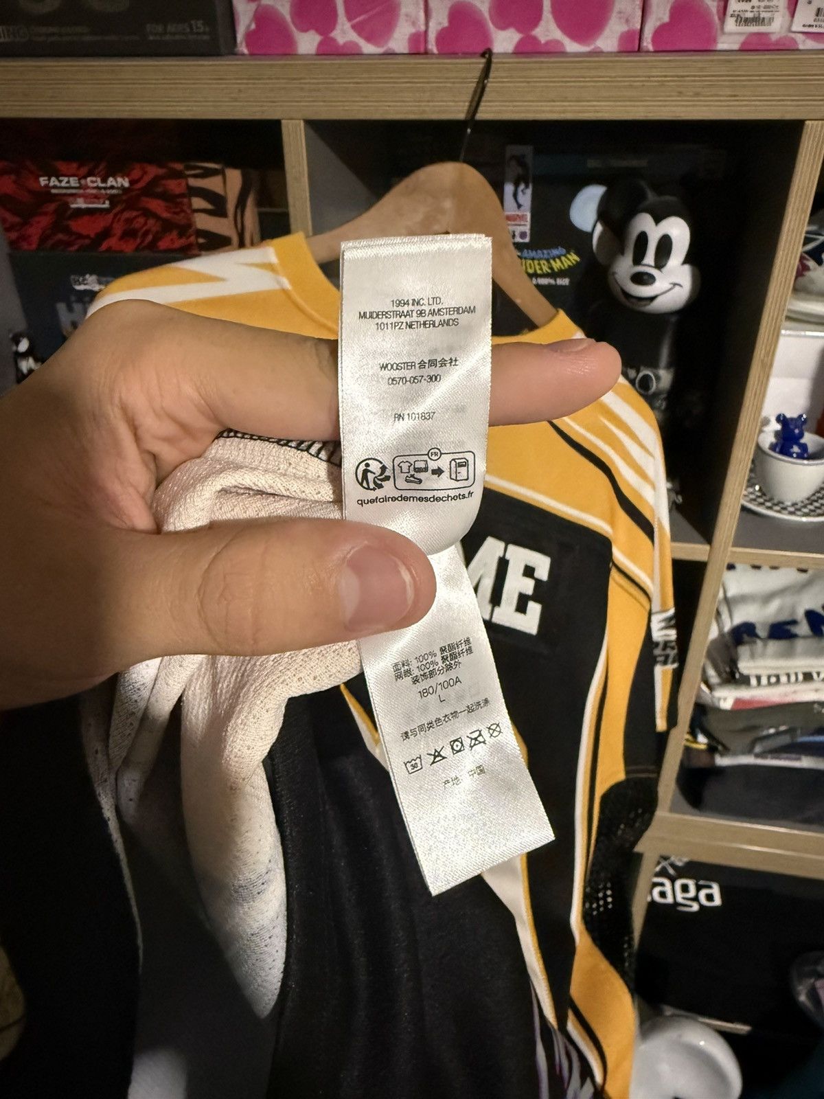 Supreme Supreme Black/Yellow Sudden Death Football Jersey Size US L / EU 52-54 / 3 - 6 Thumbnail