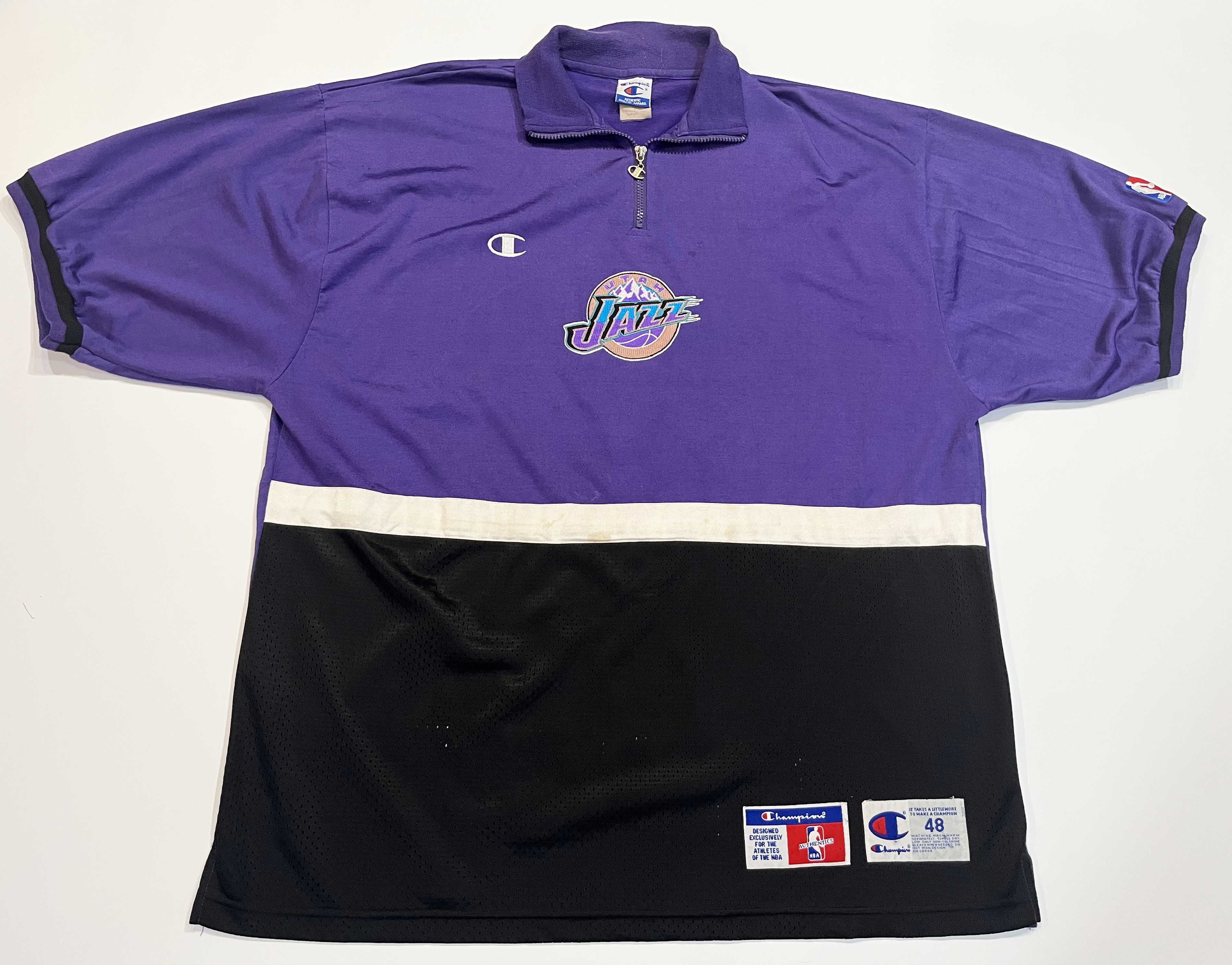 Champion Vintage Champion John Stockton Utah Jazz #12 NBA Jersey