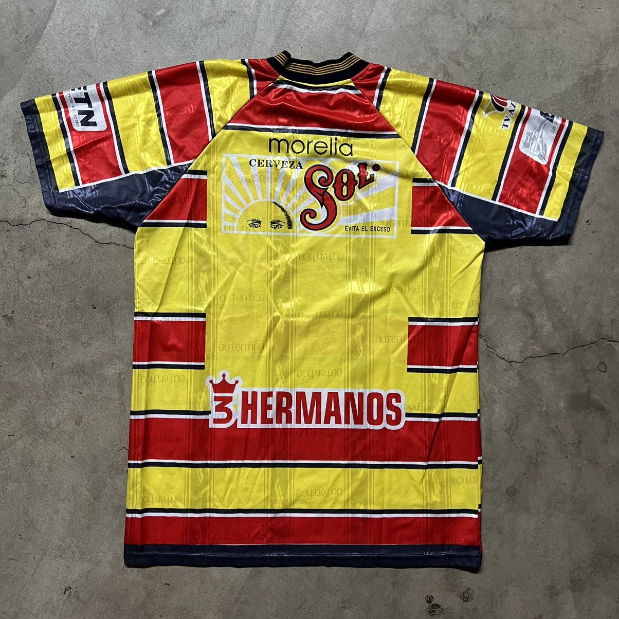 Vintage Vintage 90’s Monarcas Morelia Remini Sport Soccer Jersey Size US XL / EU 56 / 4 - 6 Thumbnail