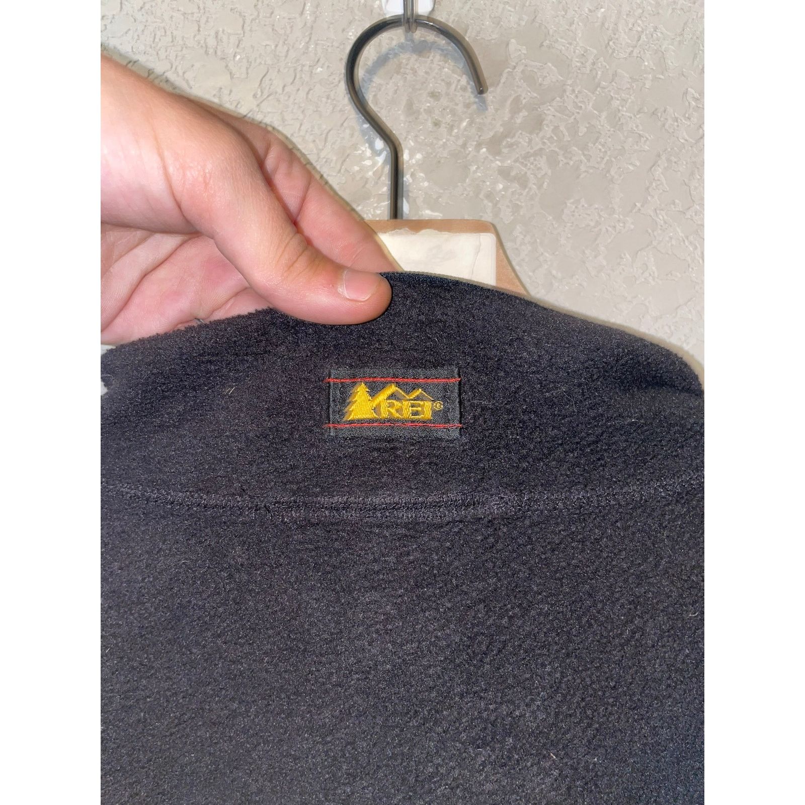Rei REI Black Full Zip Fleece Jacket Black Blue 2000s L Large Size US L / EU 52-54 / 3 - 7 Thumbnail