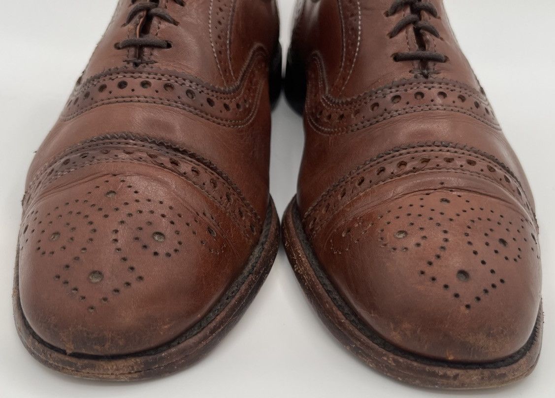 Allen Edmonds Allen Edmonds The BARTLETT Oxfords Cognac Brown Leather 8.5D Size US 8.5 / EU 41-42 - 7 Thumbnail