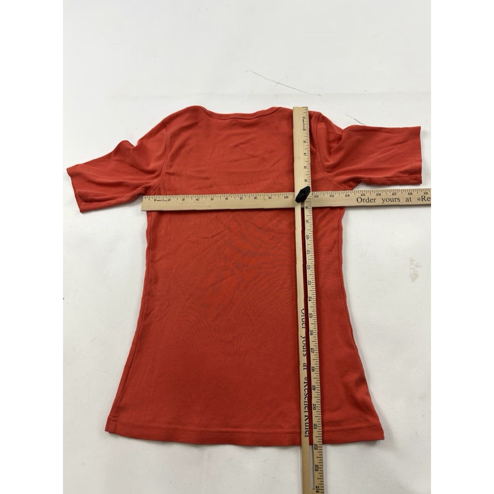 Tommy Bahama Tommy Bahama Shirt Orange XS Womens V-Neck Pullover Casual Ladies Size XS / US 0-2 / IT 36-38 - 7 Thumbnail