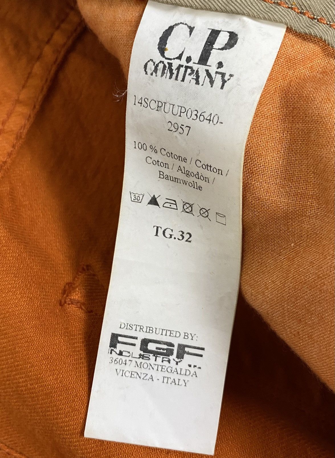 C.P. Company CP Company Button-fly Cotton Pants Size US 32 / EU 48 - 10 Thumbnail