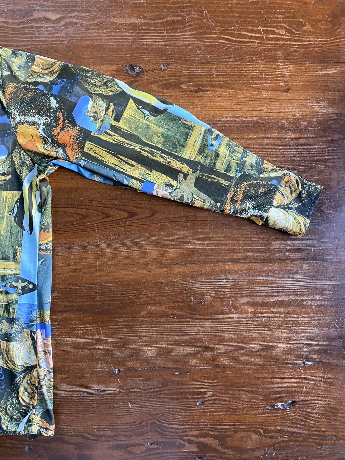 Retrofit × Vintage Vintage 70’s Kmart Ocean Theme All Over Print Poly Button Up Size US L / EU 52-54 / 3 - 7 Thumbnail